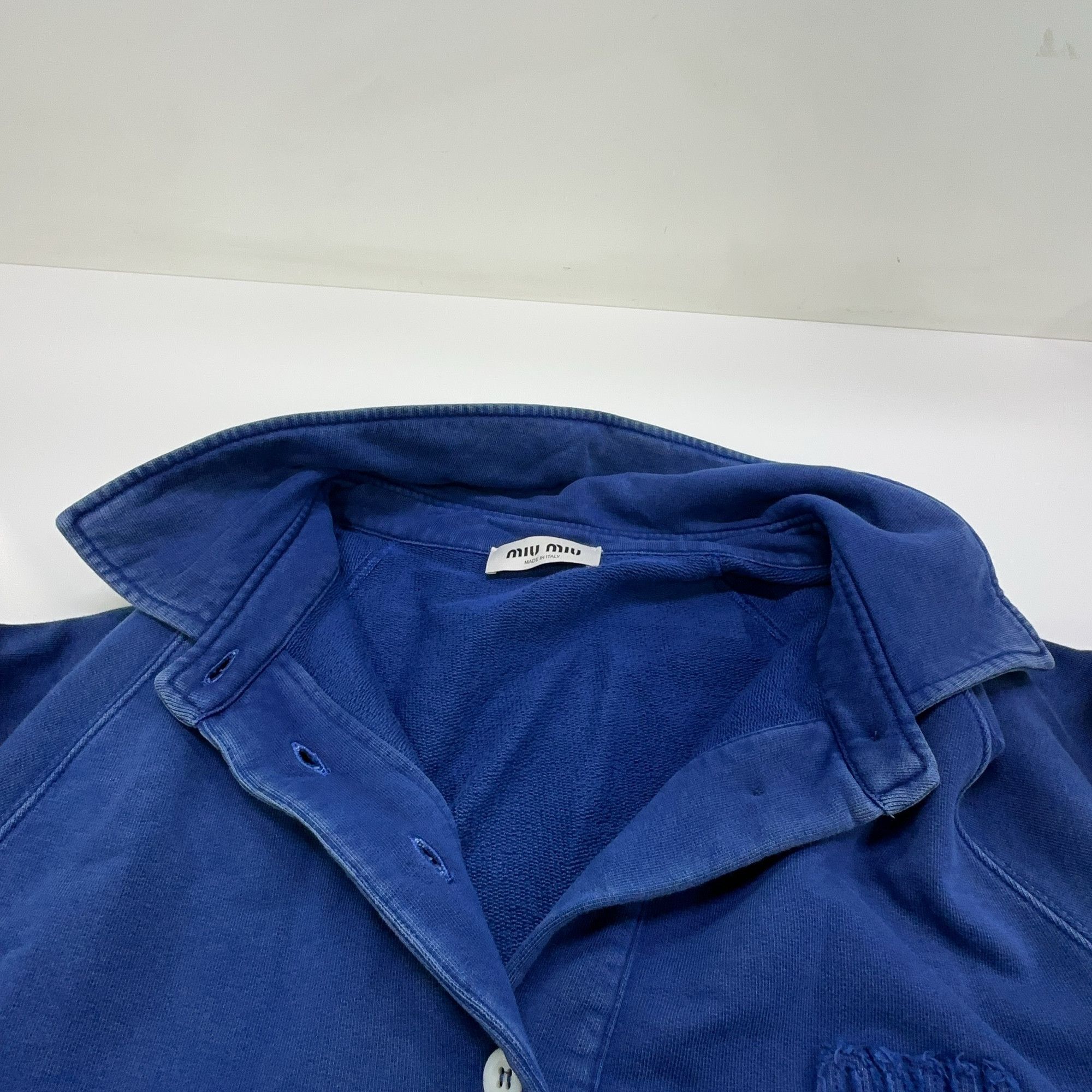 Miu Miu Miu Miu Embroidered Logo Polo Sweatshirt Size XS Size XS / US 0-2 / IT 36-38 - 6 Thumbnail