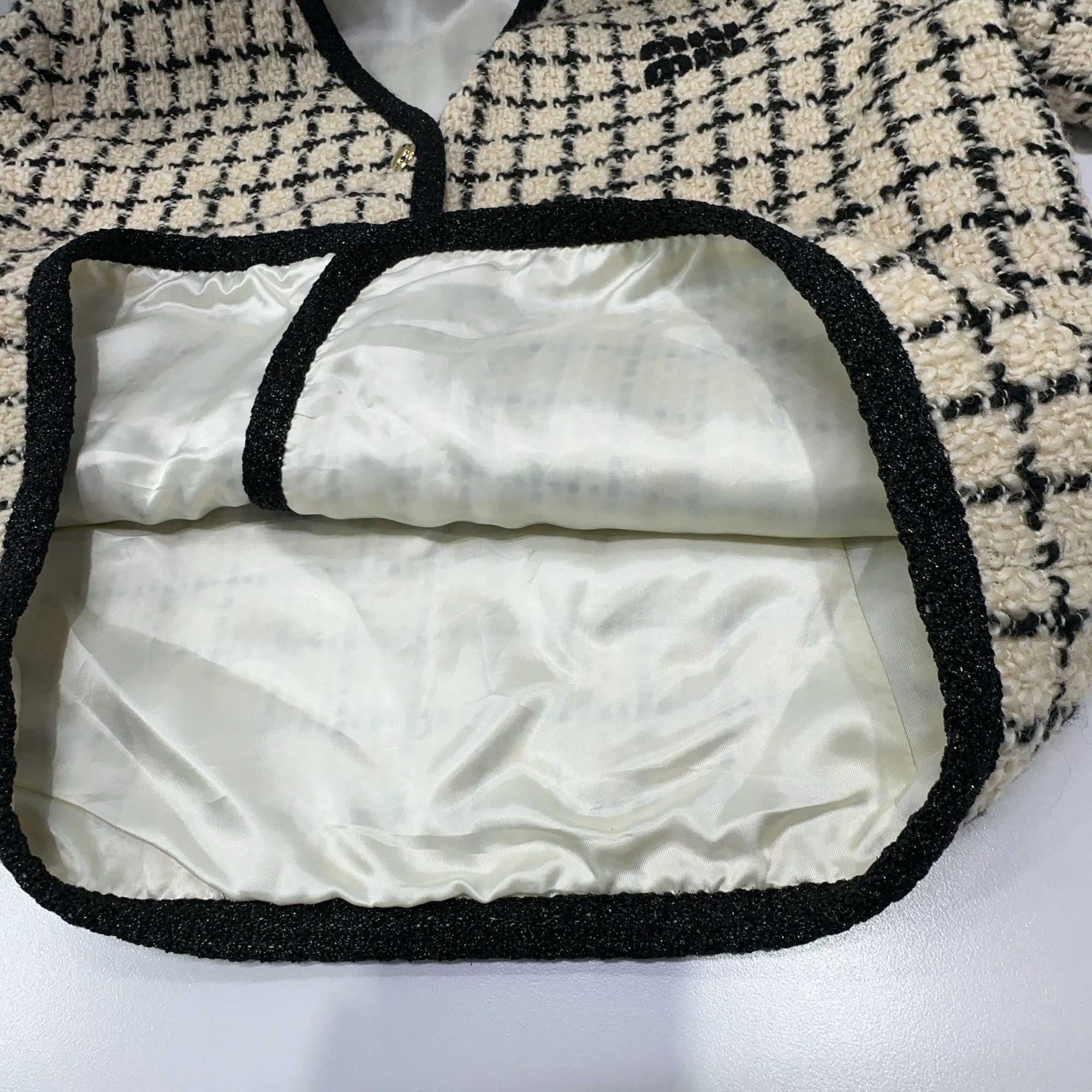 Miu Miu Miu Miu Check Tweed Jacket Size 42 Size M / US 6-8 / IT 42-44 - 6 Thumbnail