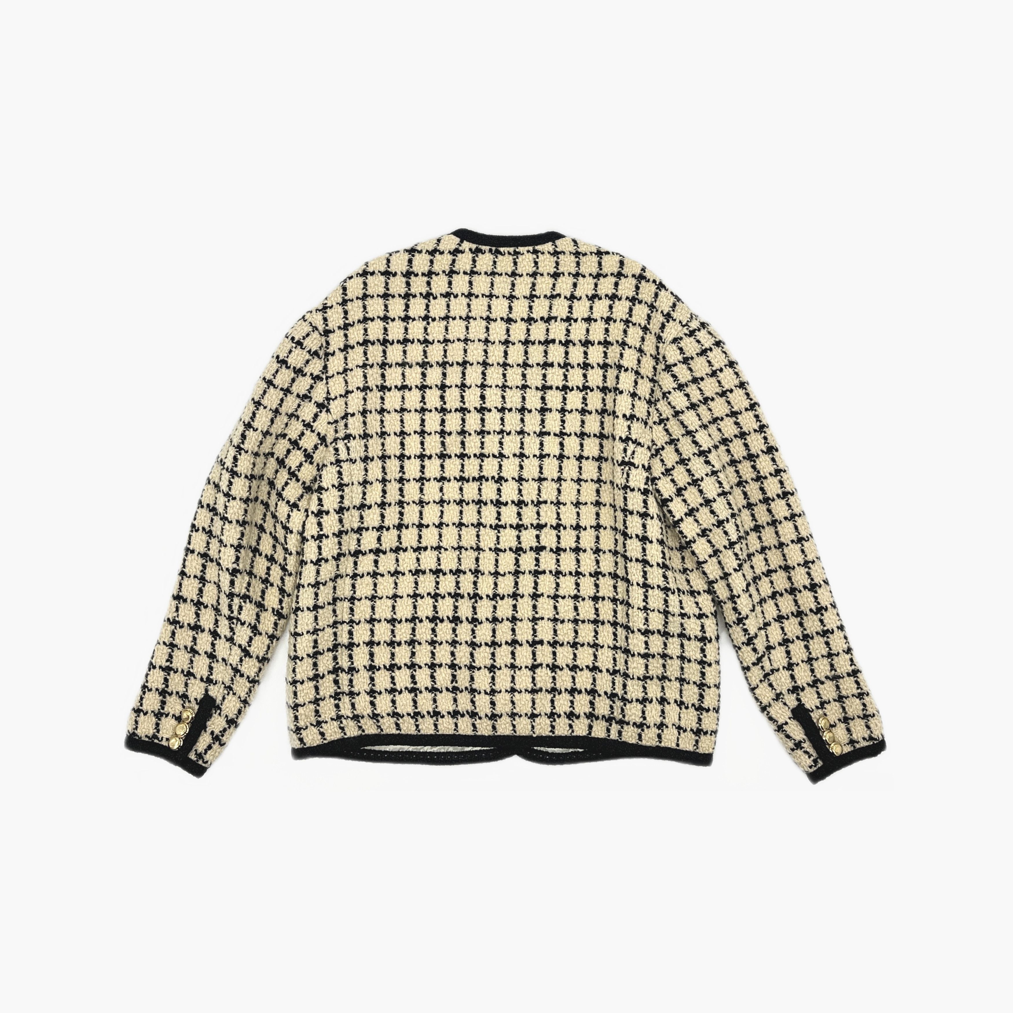 Miu Miu Miu Miu Check Tweed Jacket Size 42 Size M / US 6-8 / IT 42-44 - 2 Thumbnail