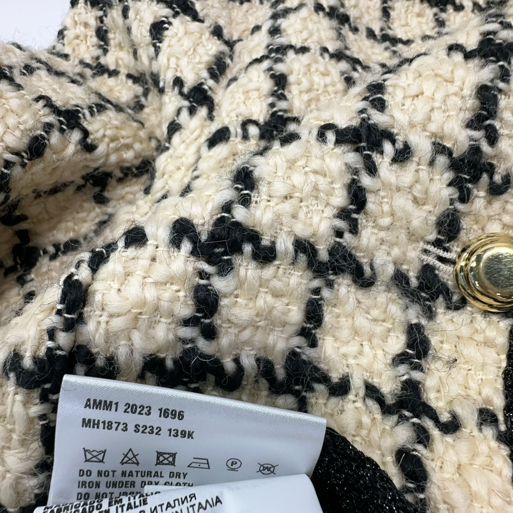 Miu Miu Miu Miu Check Tweed Jacket Size 42 Size M / US 6-8 / IT 42-44 - 4 Thumbnail