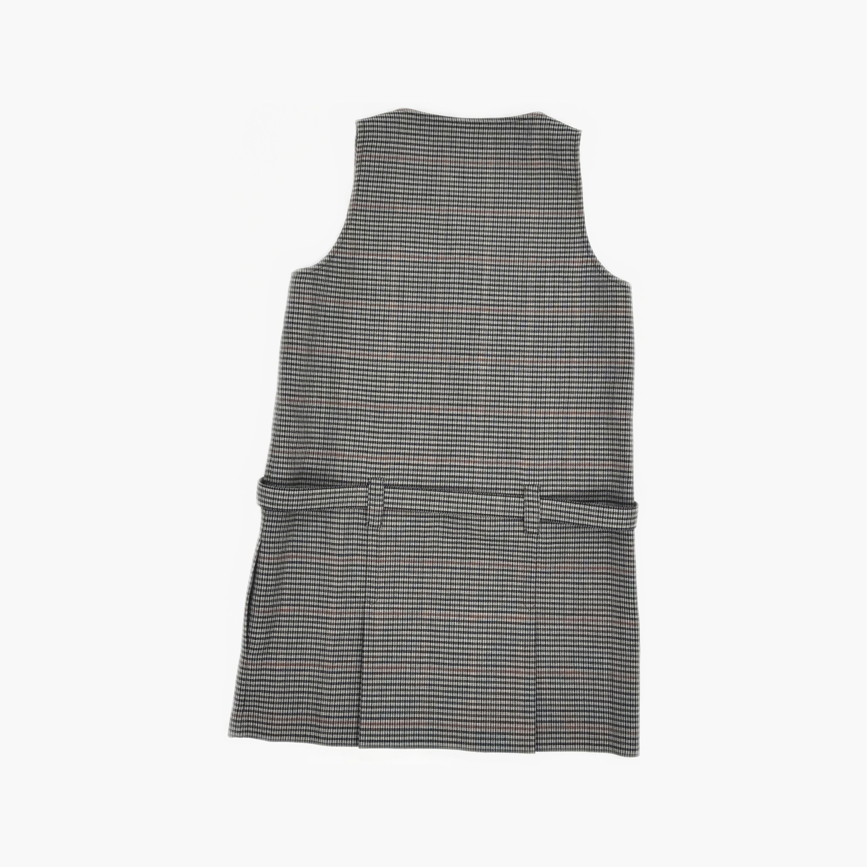 Miu Miu Miu Miu Checkered Zip-Up Sleeveless Dress Size 38 Size XS / US 0-2 / IT 36-38 - 2 Thumbnail