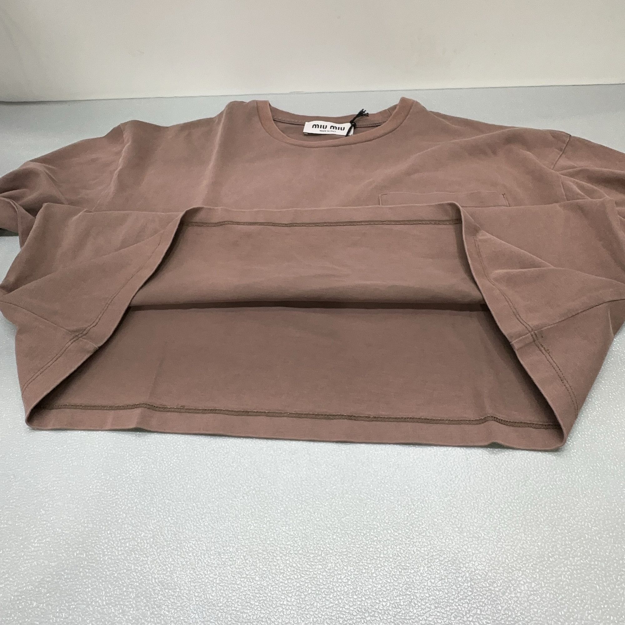 Miu Miu Miu Miu Embroidered Pocket Long Sleeve T-Shirt Size XS Size XS / US 0-2 / IT 36-38 - 9 Thumbnail