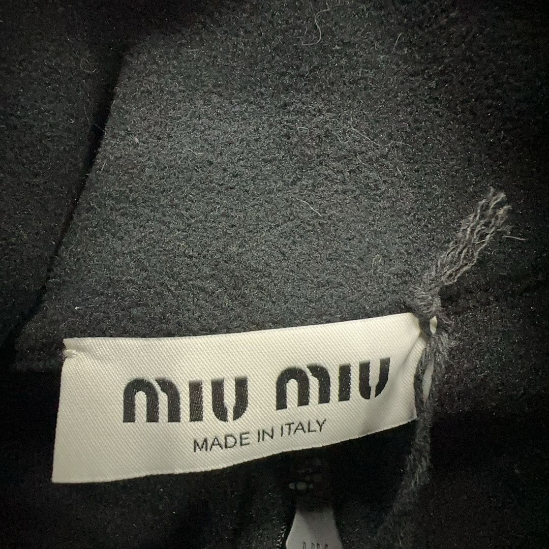 Miu Miu Miu Miu Logo Fleece Zip Jacket Size S Size S / US 4 / IT 40 - 3 Thumbnail