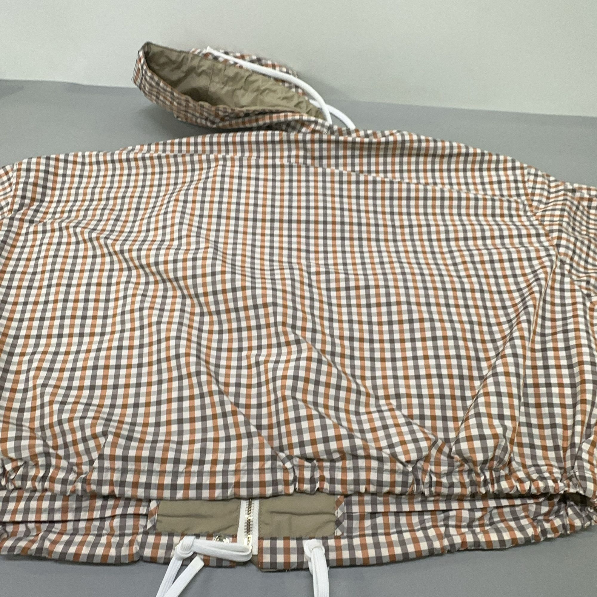 Miu Miu Miu Miu Gingham Zip-Up Jacket Size 36 Size XS / US 0-2 / IT 36-38 - 12 Thumbnail