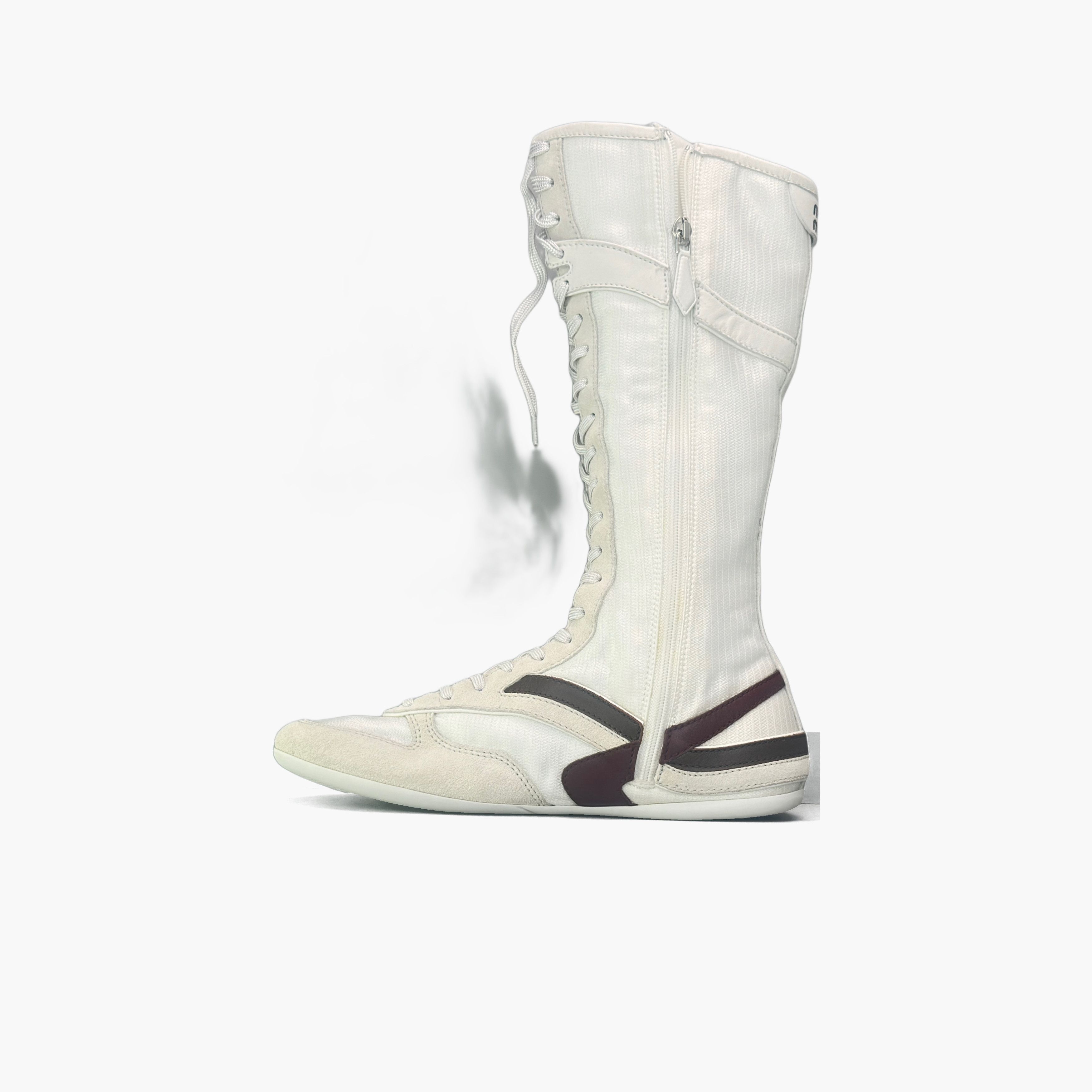 Miu Miu Miu Miu Technical Fabric High-Top Boots Size 37 Size US 7 / IT 37 - 3 Thumbnail