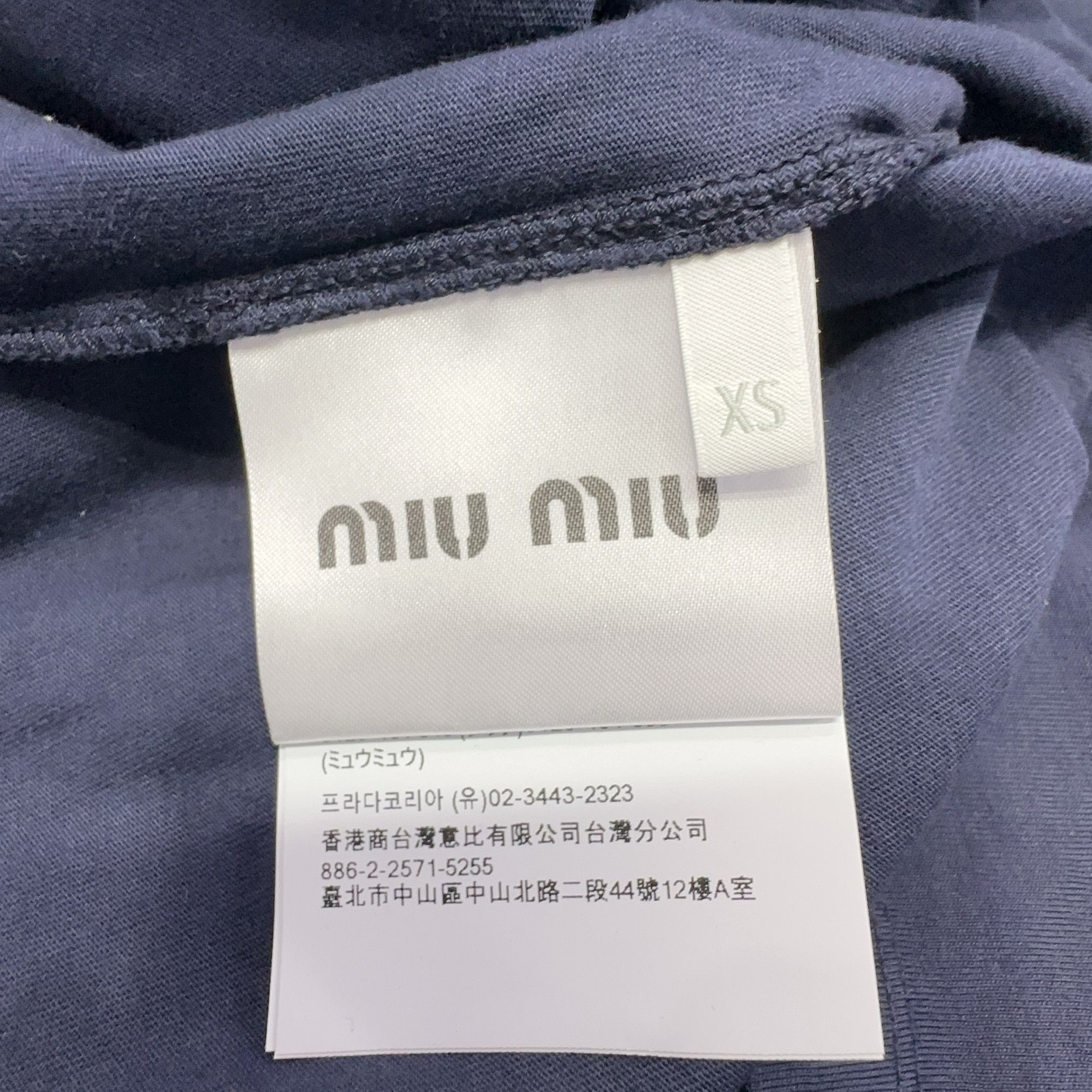 Miu Miu Miu Miu Logo Sleeveless Tank Top Size XS Size XS / US 0-2 / IT 36-38 - 4 Thumbnail