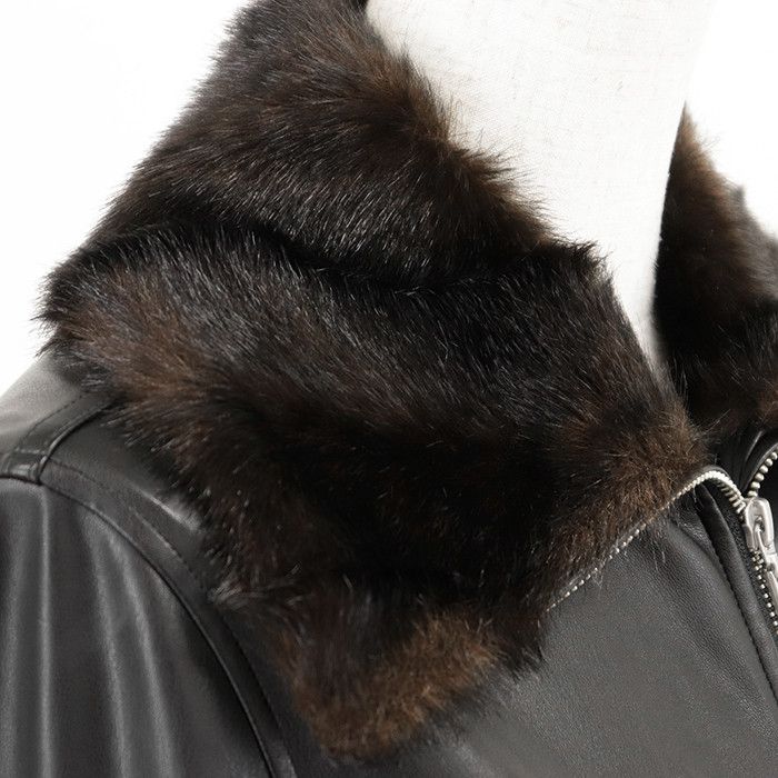 Other Other FOXEY NEW YORK Synthetic Leather Faux Fur Jacket Plastic / Synthetic Outerwear 38935 DUTY FREE for USA Size ONE SIZE - 3 Thumbnail