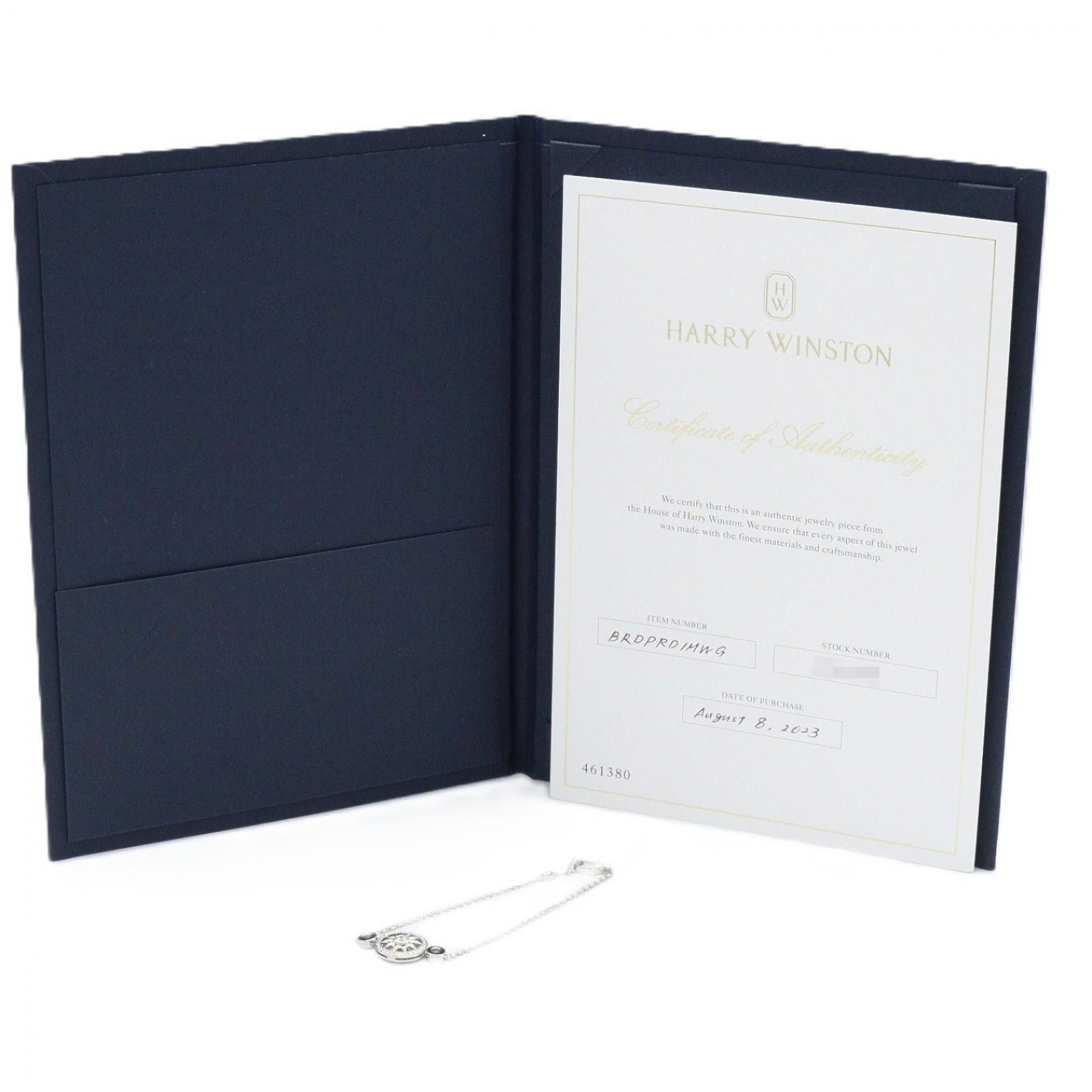 Harry Winston Harry Winston Harry Winston Winston Gate Pt950 Platinum Diamond Bracelet Precious Metal Bracelet BRDPRD1MWG DUTY FREE for USA Size ONE SIZE - 5 Thumbnail