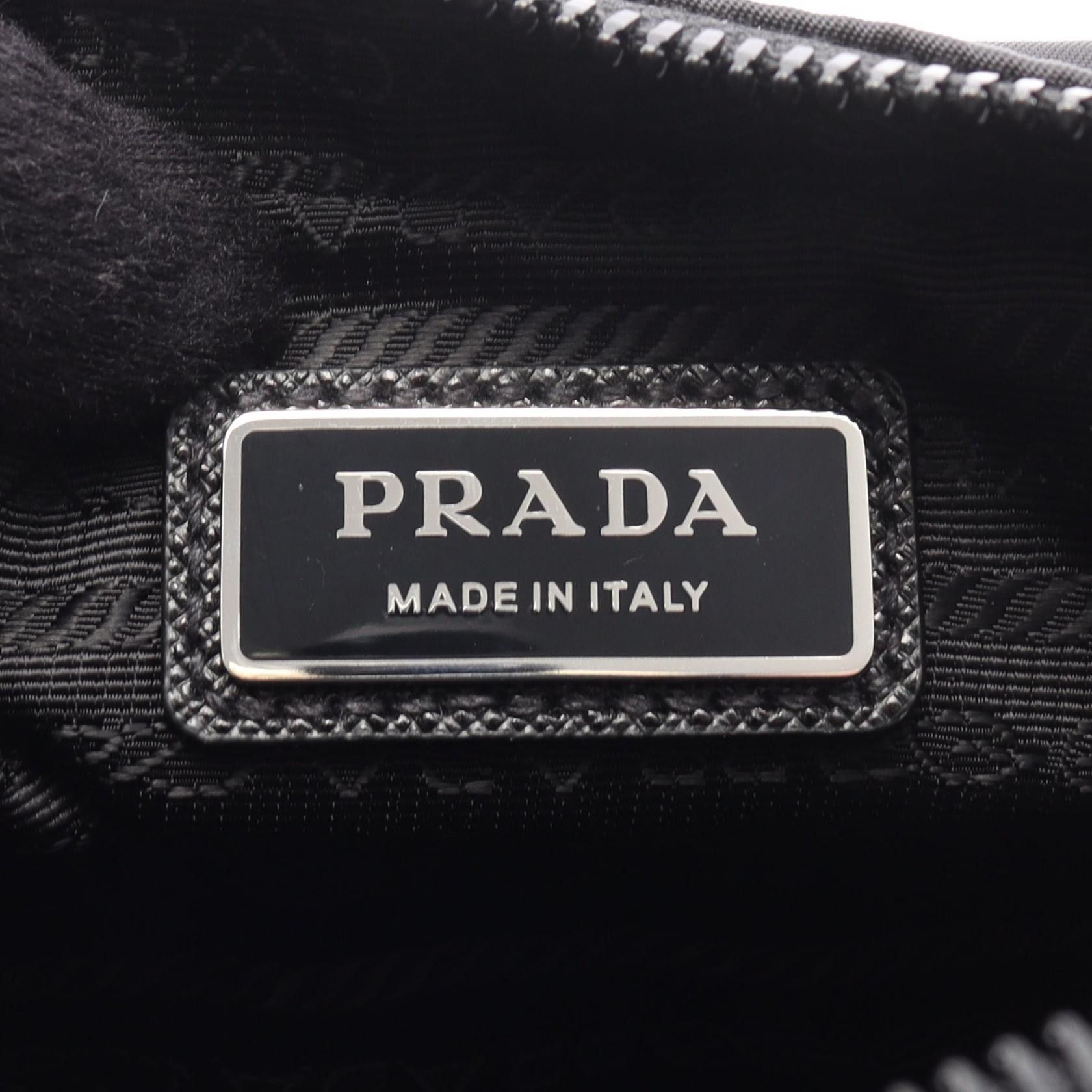 Prada Prada Prada TESSUTO SAFFIANO nylon leather shoulder bag Nylon canvas Shoulder Bag 2VH1122DMHF0002 DUTY FREE for USA Size ONE SIZE - 4 Thumbnail
