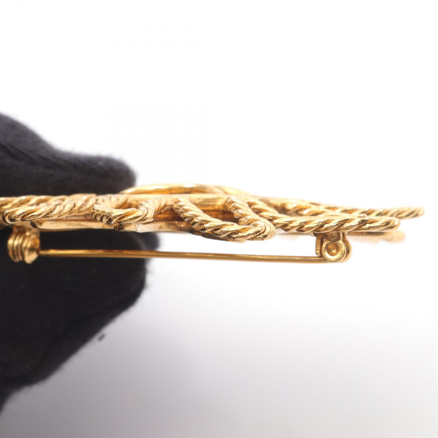 Chanel Chanel Chanel Coco Mark Brooch Metal Brooch DUTY FREE for USA Size ONE SIZE - 5 Thumbnail