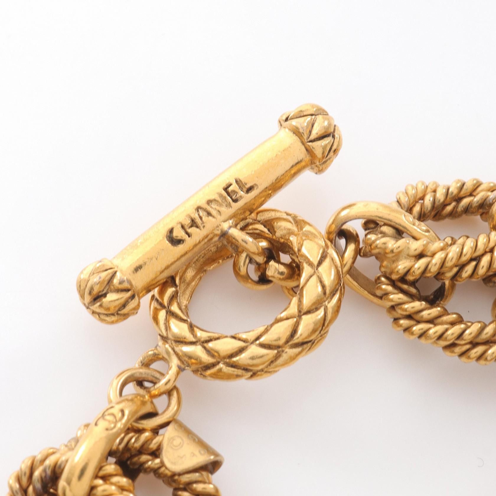 Chanel Chanel Chanel Coco Mark Bracelet Metal Bracelet DUTY FREE for USA Size ONE SIZE - 3 Thumbnail