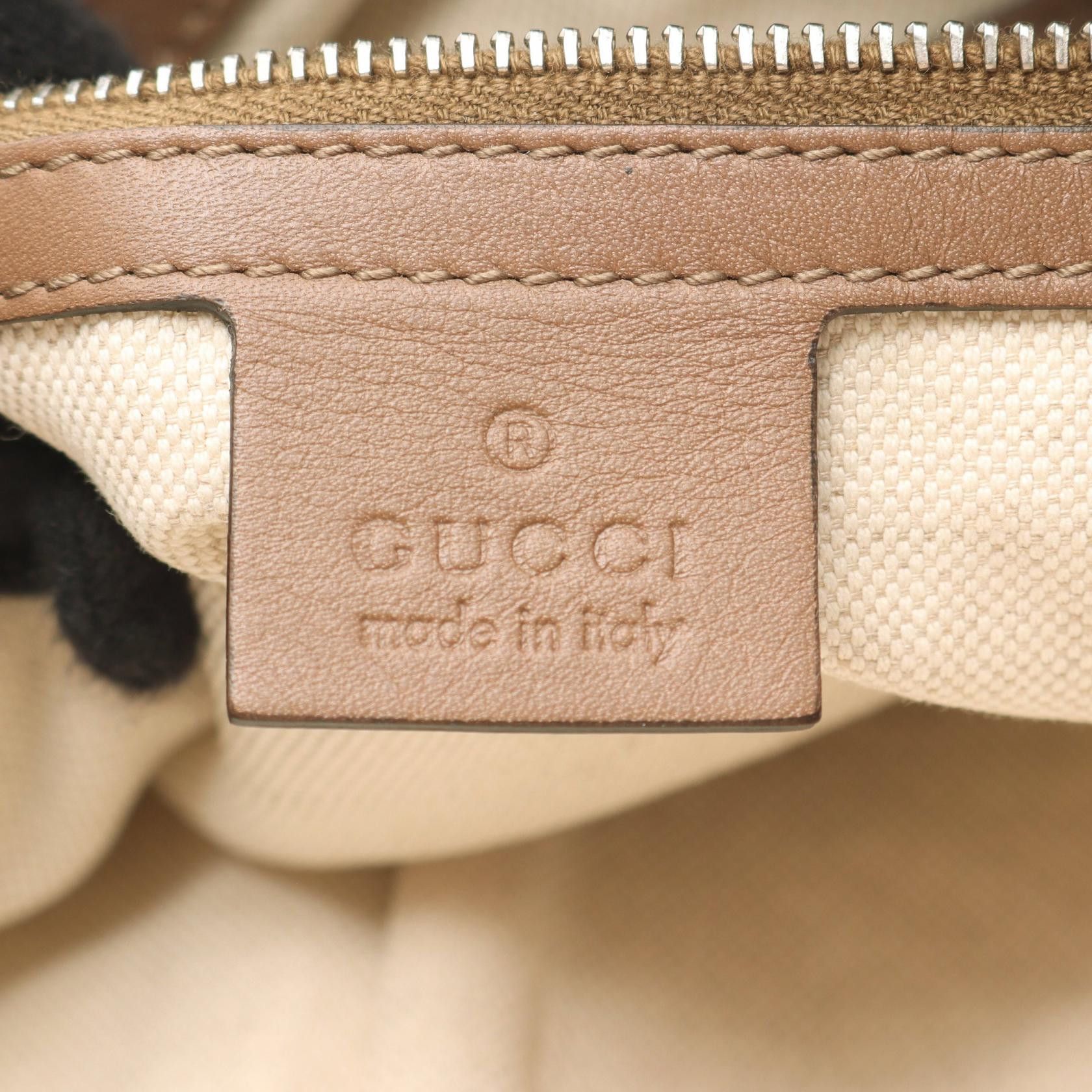 Gucci Gucci Gucci Interlocking G Leather Shoulder Bag Leather Shoulder Bag 268244 DUTY FREE for USA Size ONE SIZE - 4 Thumbnail