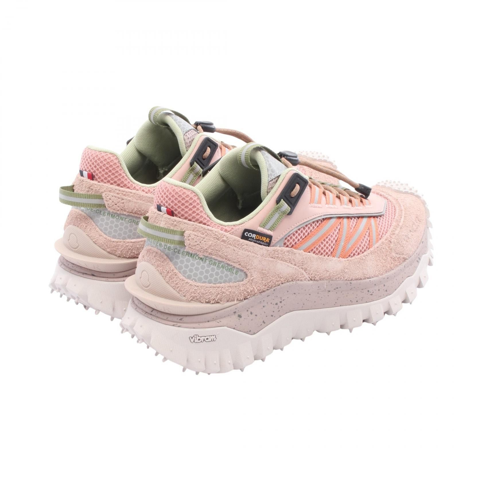 Moncler Moncler Moncler Trailgrip Lite2 Leather Suede Fabric Sneakers Leather Shoes 4M00160M405251638 DUTY FREE for USA Size ONE SIZE - 2 Thumbnail