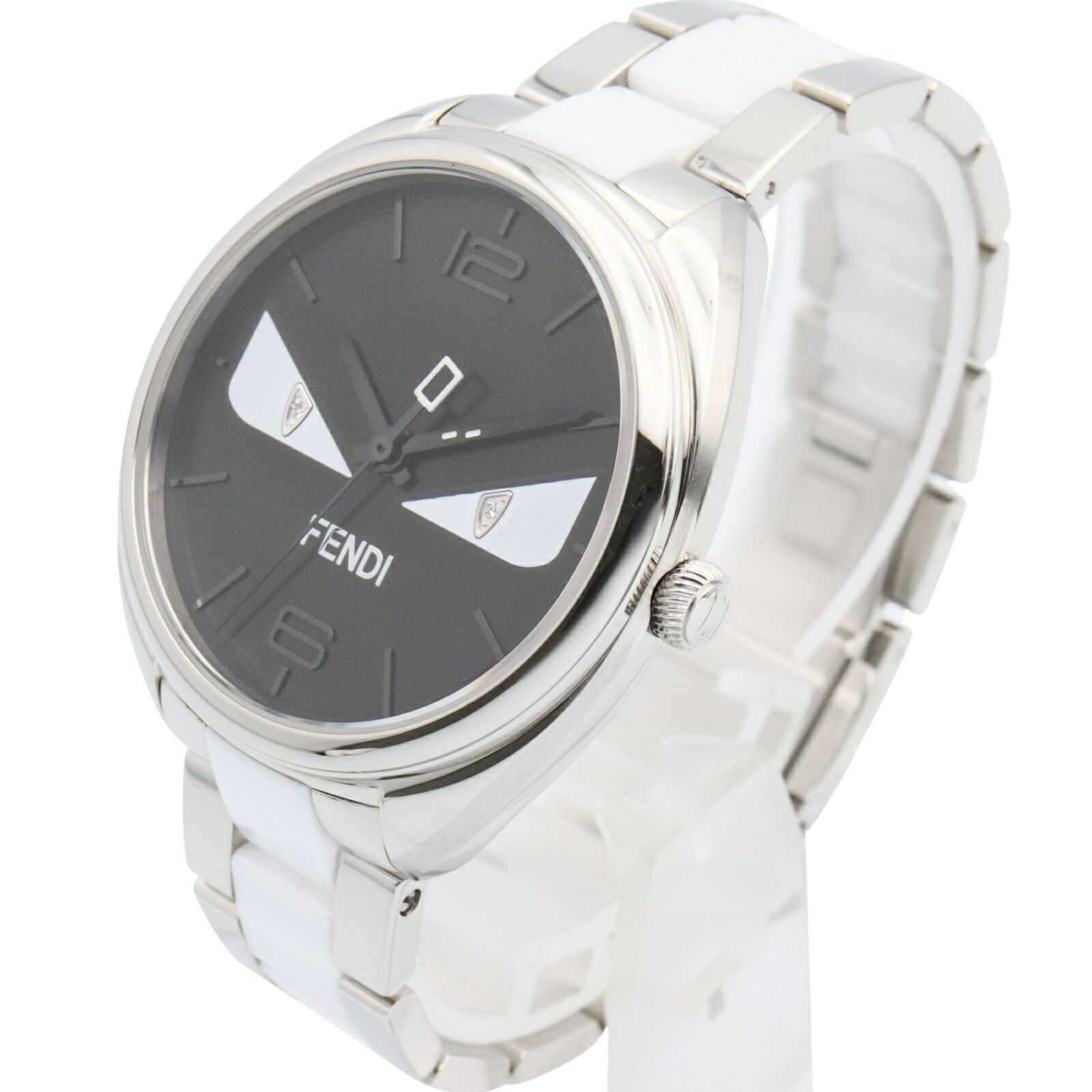 Fendi Fendi Fendi Bugs Monster Stainless Steel Watch Metal Quartz 21000M DUTY FREE for USA Size ONE SIZE - 2 Thumbnail