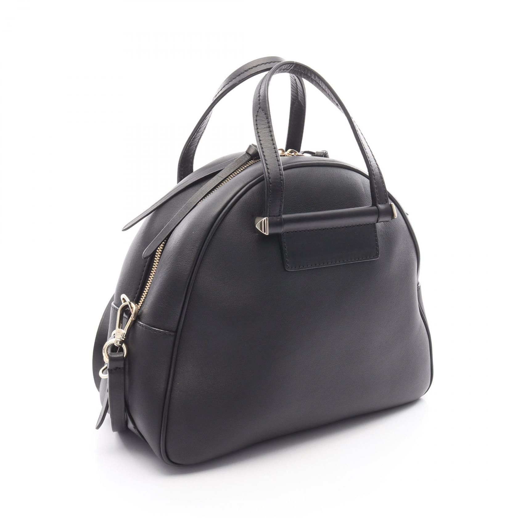 Jimmy Choo Jimmy Choo JIMMY CHOO Varenne Bowling M Leather Handbag Leather Handbag DUTY FREE for USA Size ONE SIZE - 2 Thumbnail