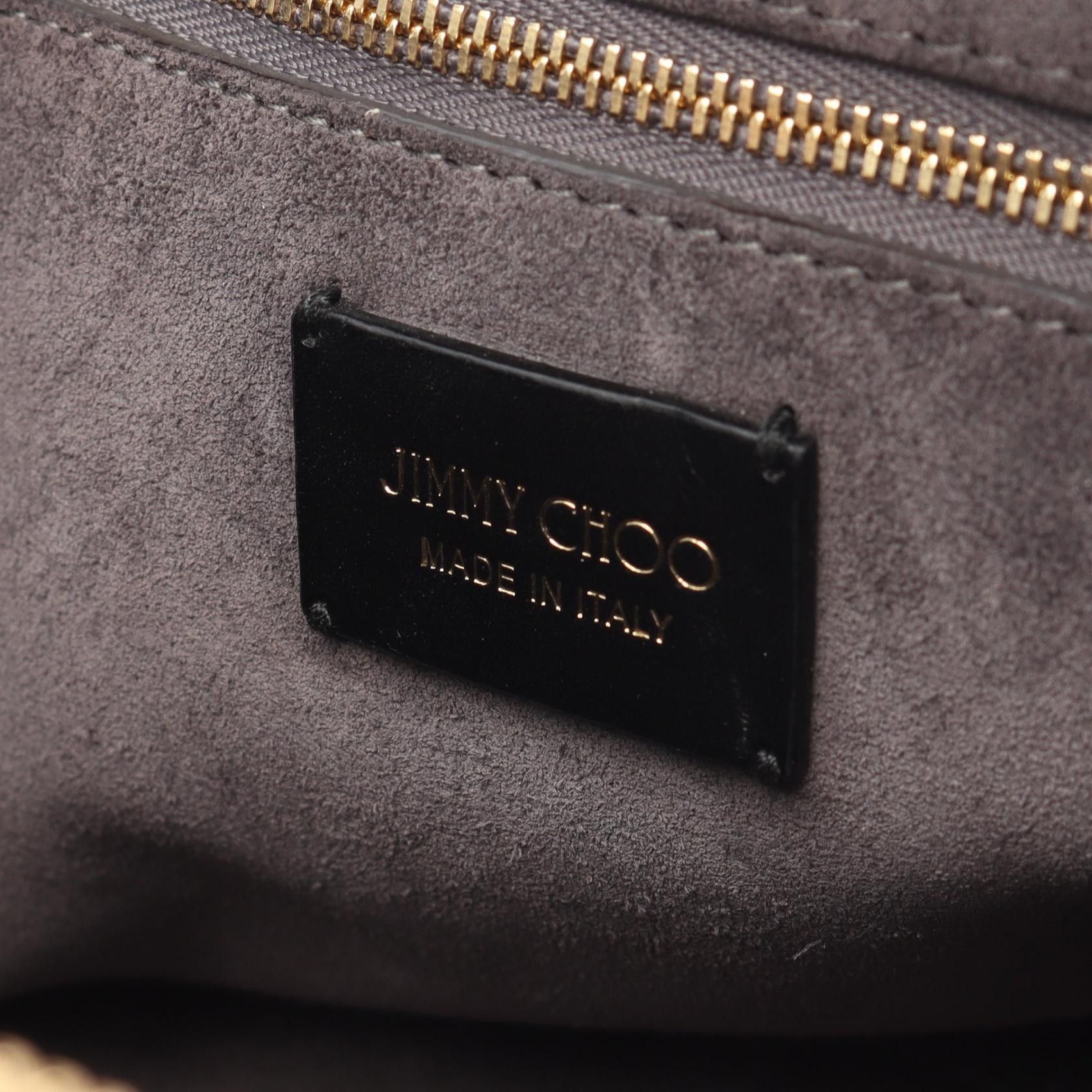 Jimmy Choo Jimmy Choo JIMMY CHOO Varenne Bowling M Leather Handbag Leather Handbag DUTY FREE for USA Size ONE SIZE - 4 Thumbnail
