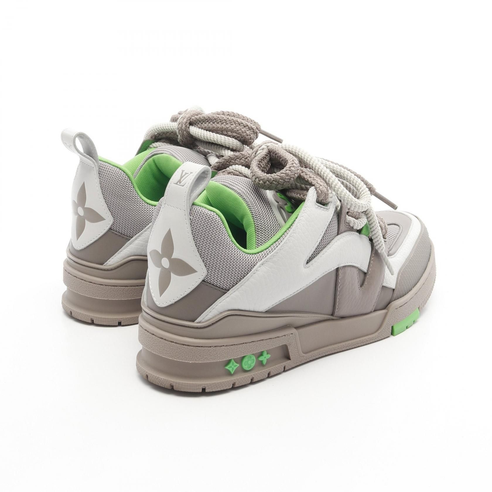 Louis Vuitton Louis Vuitton Louis Vuitton Skateline Sneakers Leather Shoes 1ABZ4R DUTY FREE for USA Size ONE SIZE - 2 Thumbnail