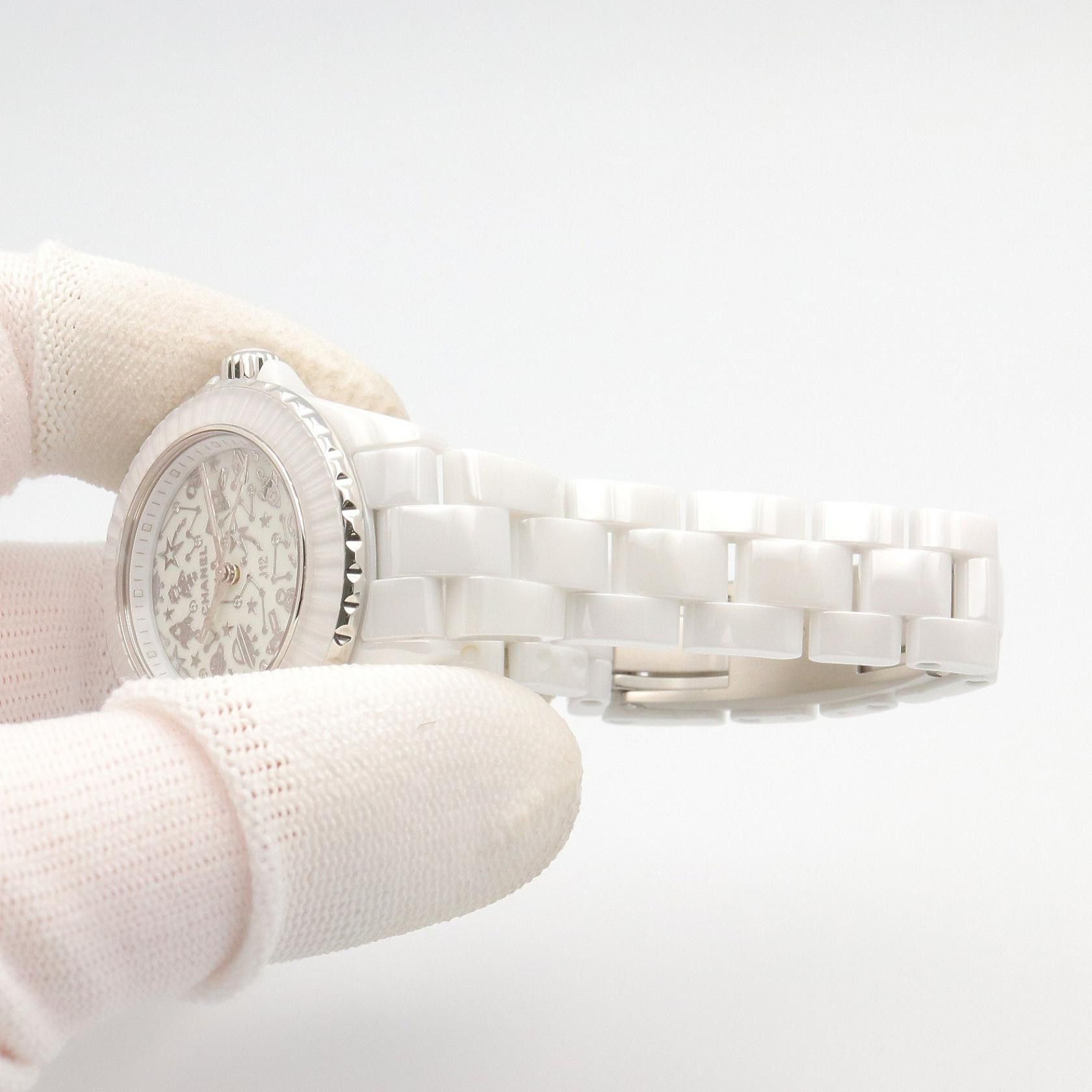 Chanel Chanel CHANEL J12 Cosmic Ceramic Watch Glass / Ceramic Quartz H7990 DUTY FREE for USA Size ONE SIZE - 8 Thumbnail
