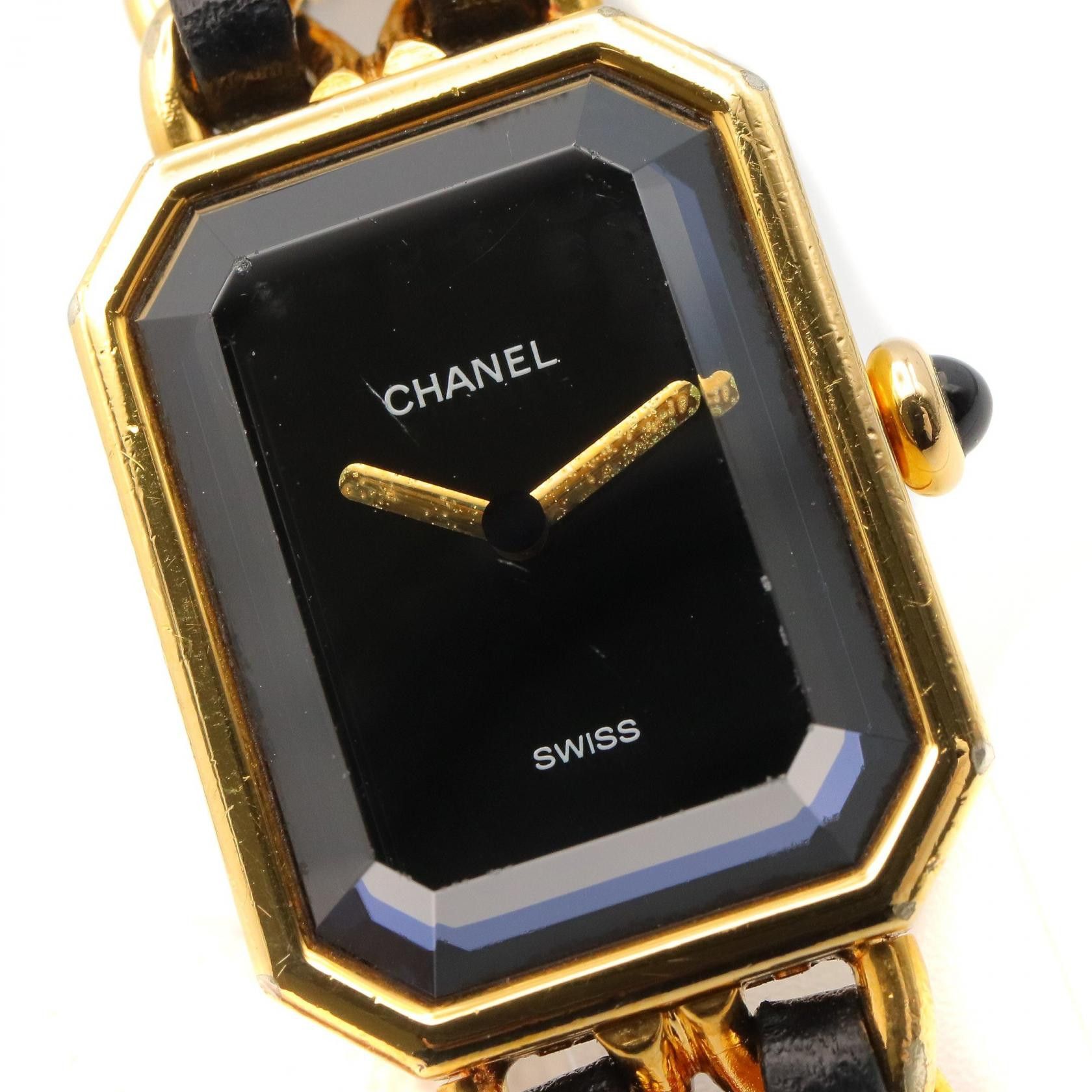 Chanel Chanel CHANEL Premiere GP Watch Metal Quartz H0001 DUTY FREE for USA Size ONE SIZE - 3 Thumbnail