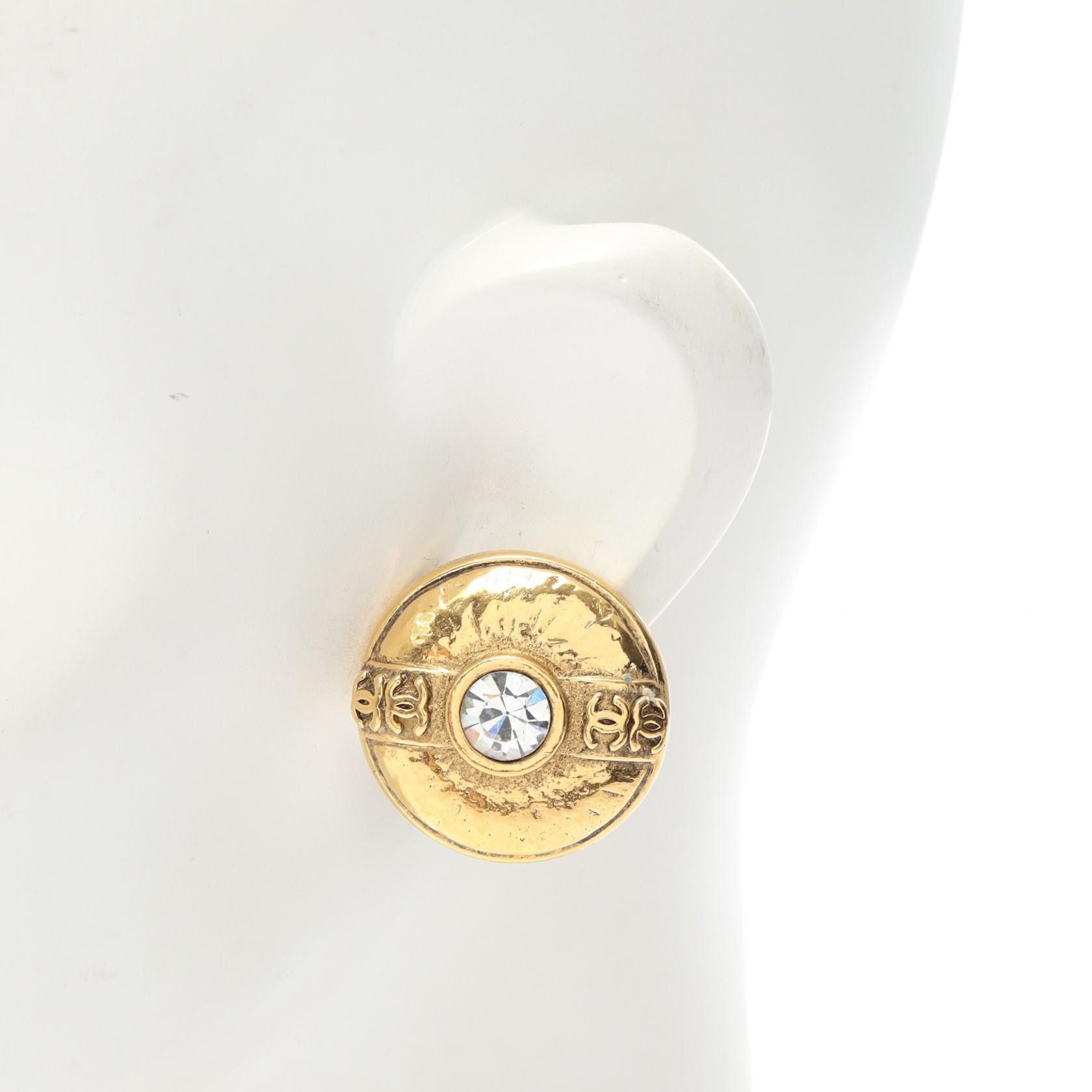 Chanel Chanel Chanel Coco Mark Earrings Metal Earrings DUTY FREE for USA Size ONE SIZE - 4 Thumbnail