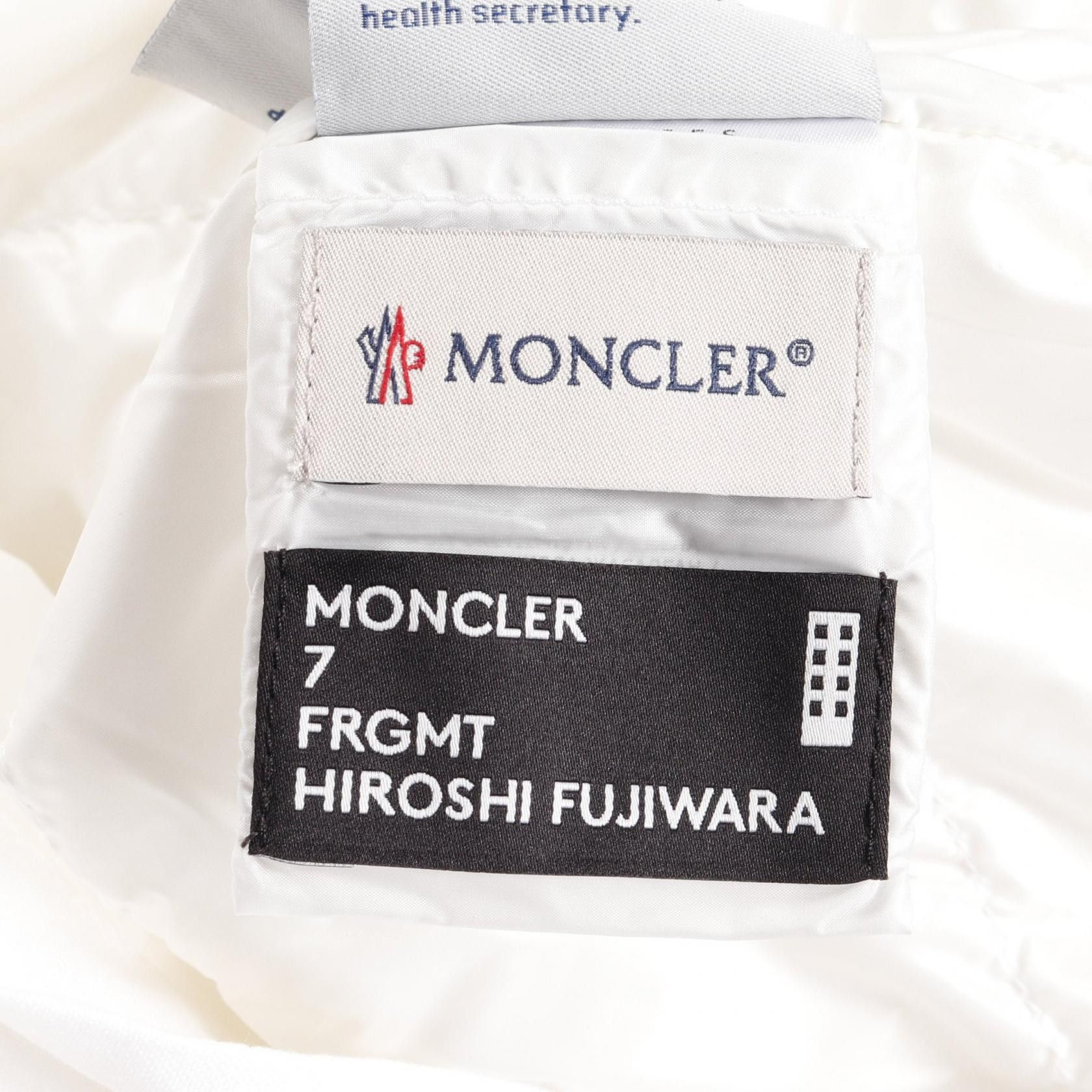 Moncler Moncler Moncler GENIUS 7 FRGMT Padded Overshirt Cotton Jacket Textile Tops 2F00002M527100152 DUTY FREE for USA Size ONE SIZE - 3 Thumbnail