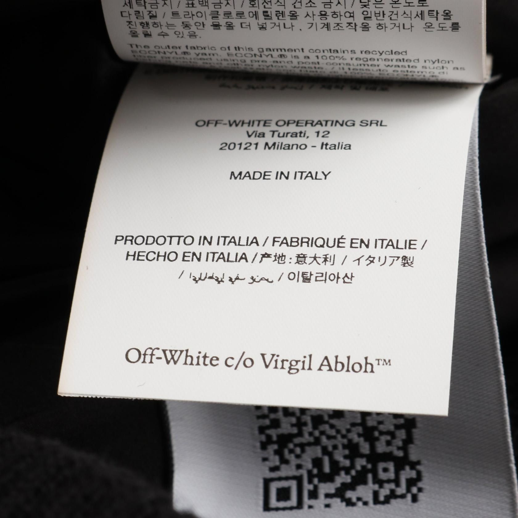 Off-White Off-White Off-White Nylon Jacket Textile Outerwear OMEH054F23FAB0011010 DUTY FREE for USA Size ONE SIZE - 5 Thumbnail