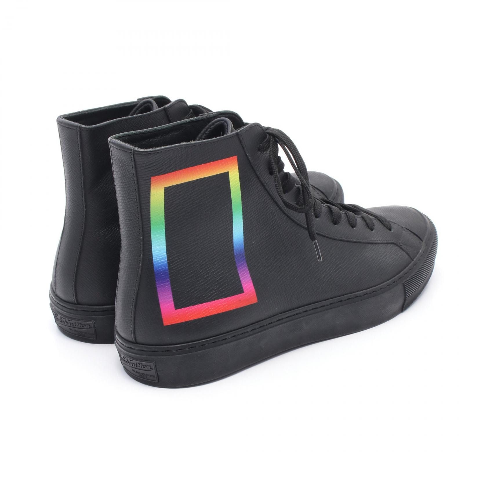 Louis Vuitton Louis Vuitton Louis Vuitton Tattoo Line Leather Sneakers Leather Shoes DUTY FREE for USA Size ONE SIZE - 2 Thumbnail