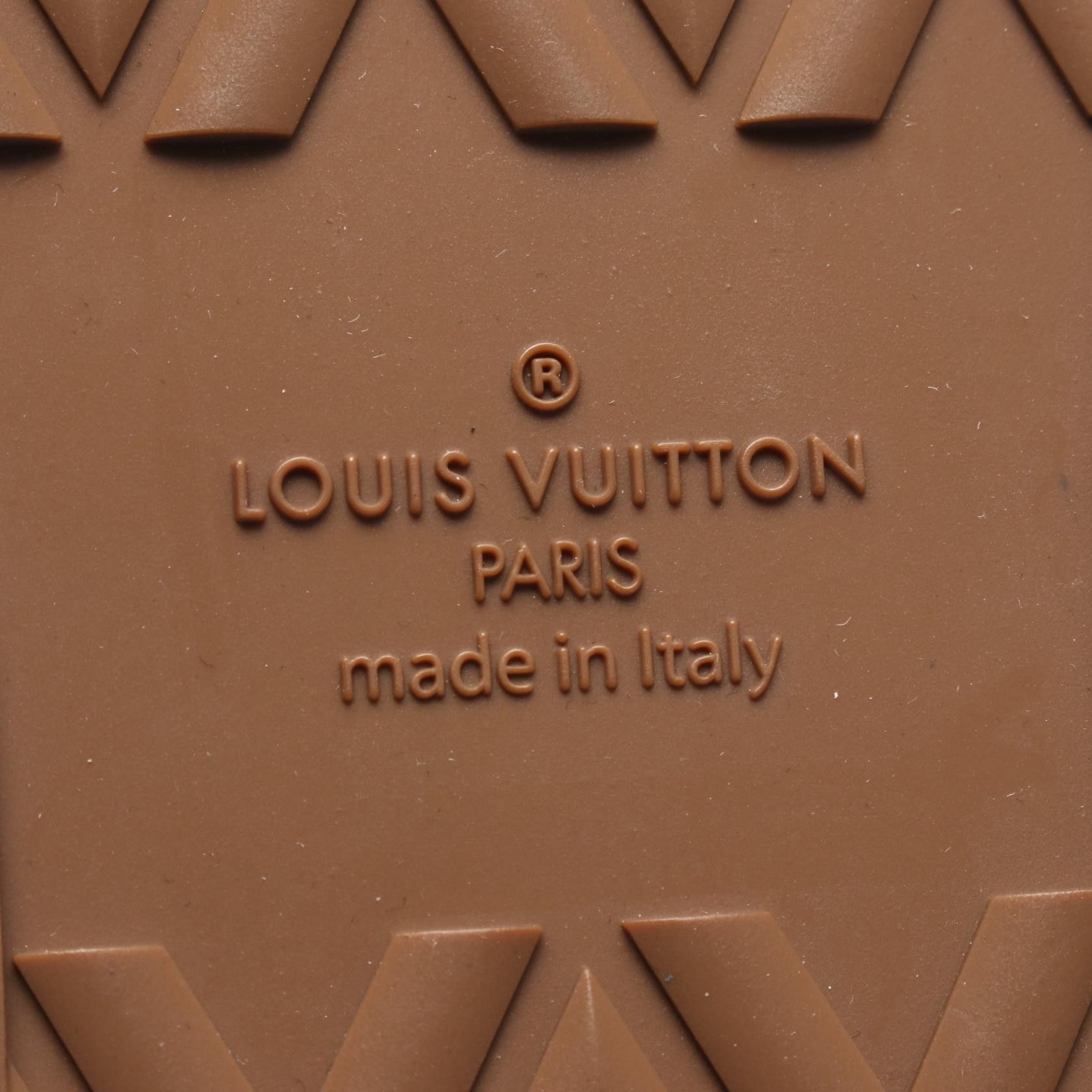 Louis Vuitton Louis Vuitton Louis Vuitton Tattoo Line Leather Sneakers Leather Shoes DUTY FREE for USA Size ONE SIZE - 6 Thumbnail