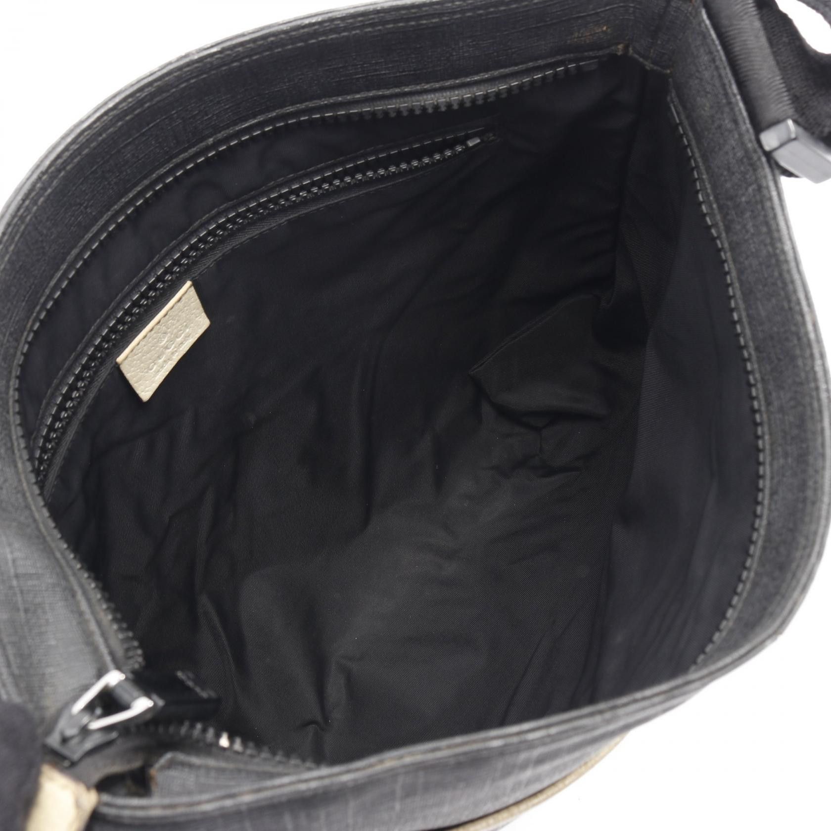 Gucci Gucci Gucci PVC Coated Canvas Leather Shoulder Bag Textile Shoulder Bag 162904 DUTY FREE for USA Size ONE SIZE - 3 Thumbnail