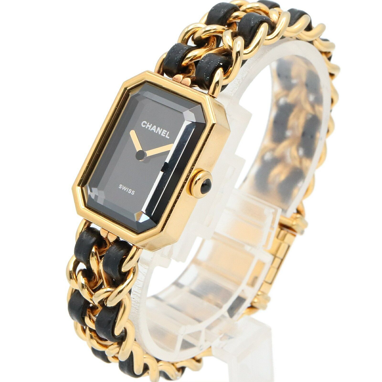 Chanel Chanel Chanel Premiere Original Edition Gold Plated Quartz Metal Quartz H6951 DUTY FREE for USA Size ONE SIZE - 2 Thumbnail