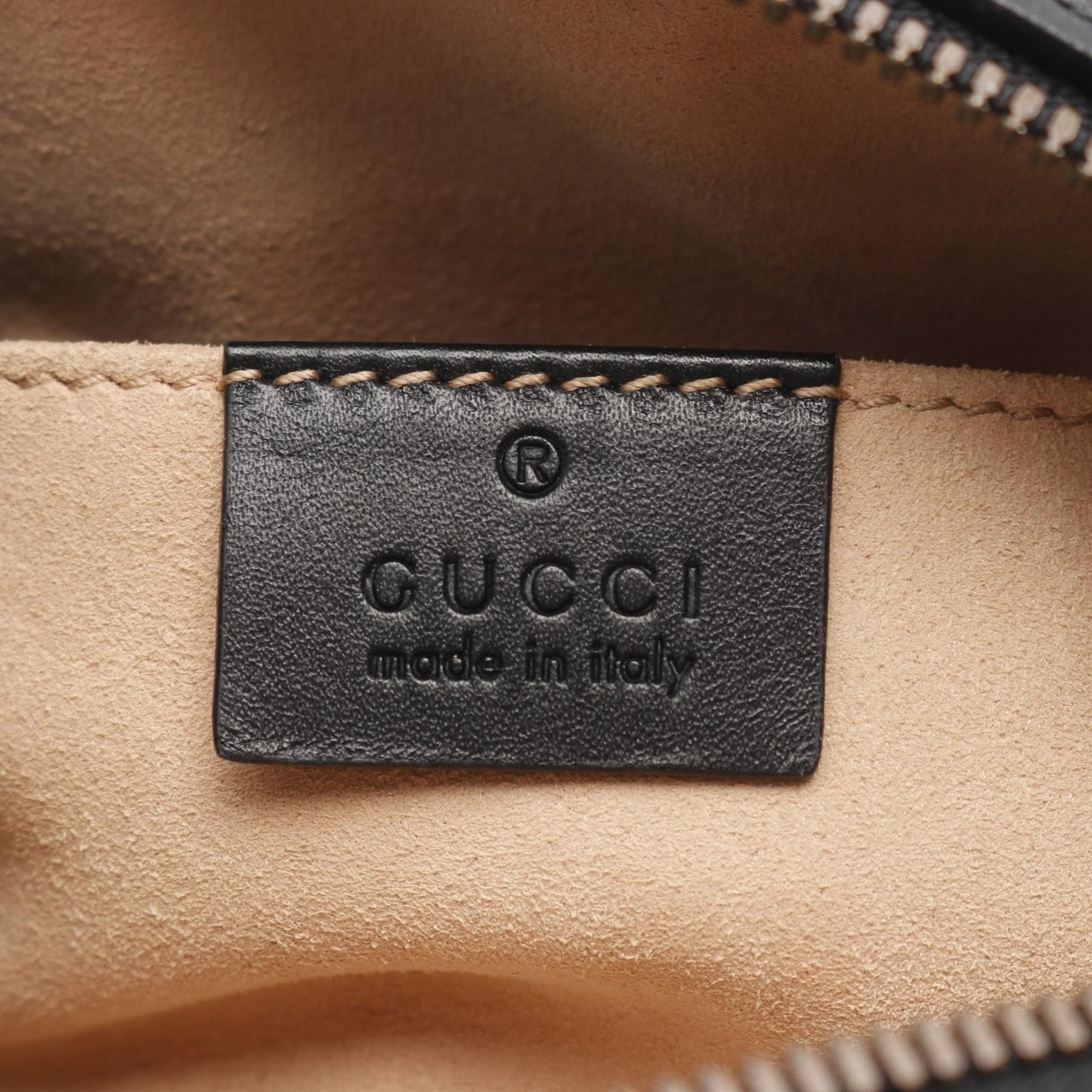 Gucci Gucci Gucci GG Marmont Leather Waist Bag Leather Belt Bag 476434 DUTY FREE for USA Size ONE SIZE - 4 Thumbnail