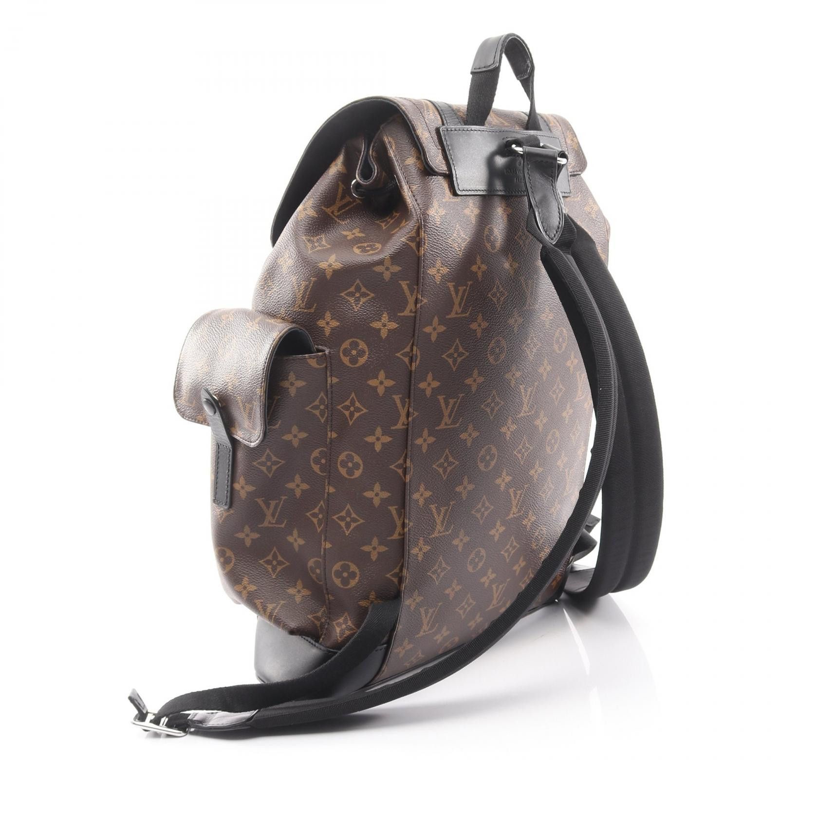 Louis Vuitton Louis Vuitton Louis Vuitton Christopher MM Monogram Macassar Backpack Textile Backpack M43735 DUTY FREE for USA Size ONE SIZE - 2 Thumbnail