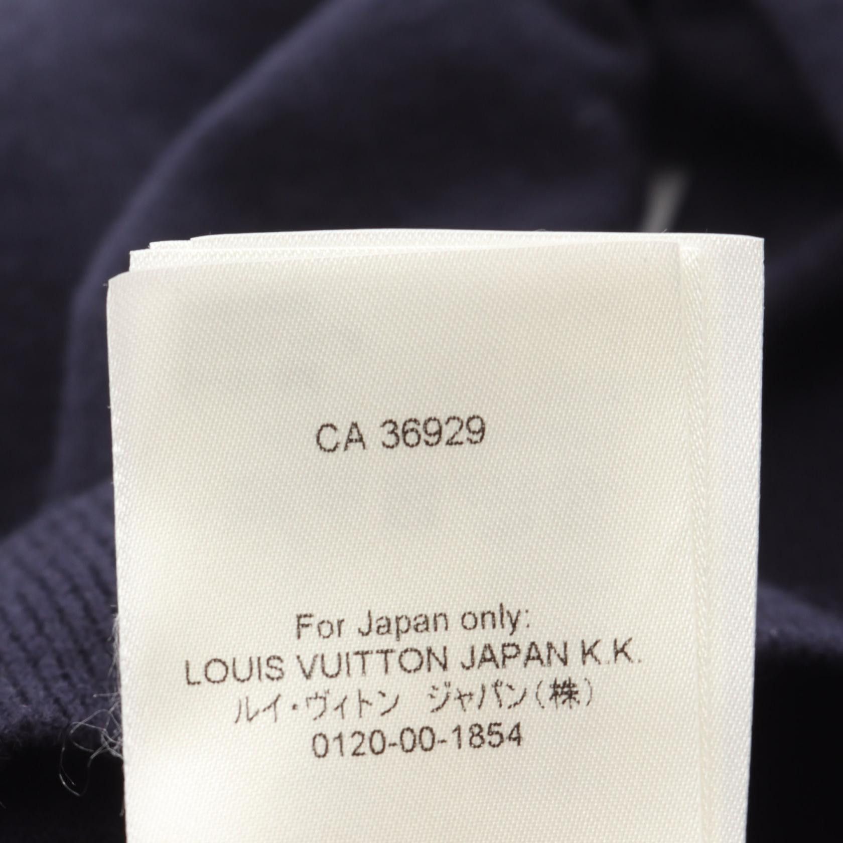 Louis Vuitton Louis Vuitton Louis Vuitton NIGO Intarsia Cashmere Knitwear Textile Tops RM221MDLBHMN02W DUTY FREE for USA Size ONE SIZE - 7 Thumbnail