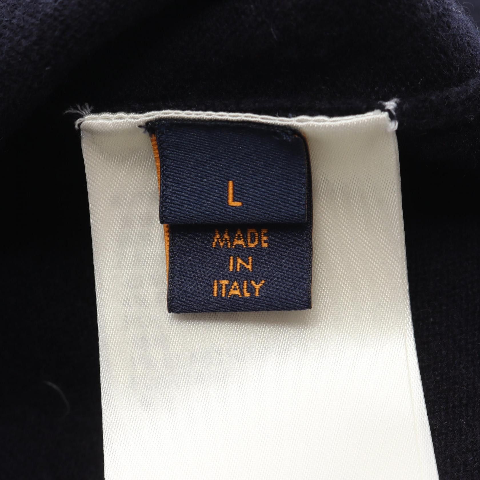 Louis Vuitton Louis Vuitton Louis Vuitton NIGO Intarsia Cashmere Knitwear Textile Tops RM221MDLBHMN02W DUTY FREE for USA Size ONE SIZE - 6 Thumbnail