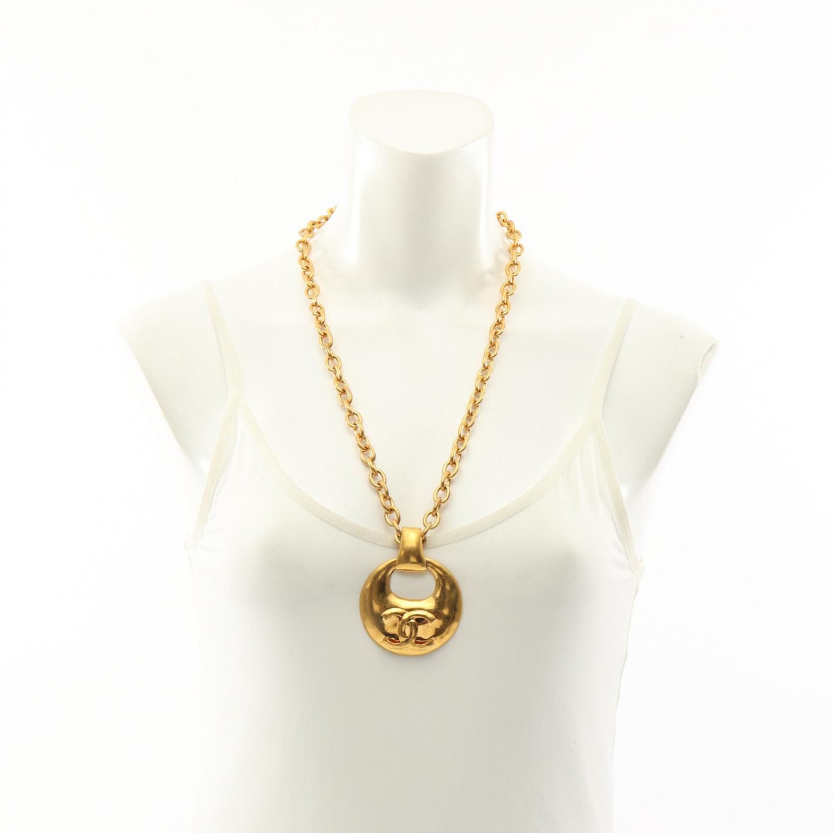 Chanel Chanel Chanel Coco Mark Necklace Metal Necklace DUTY FREE for USA Size ONE SIZE - 6 Thumbnail