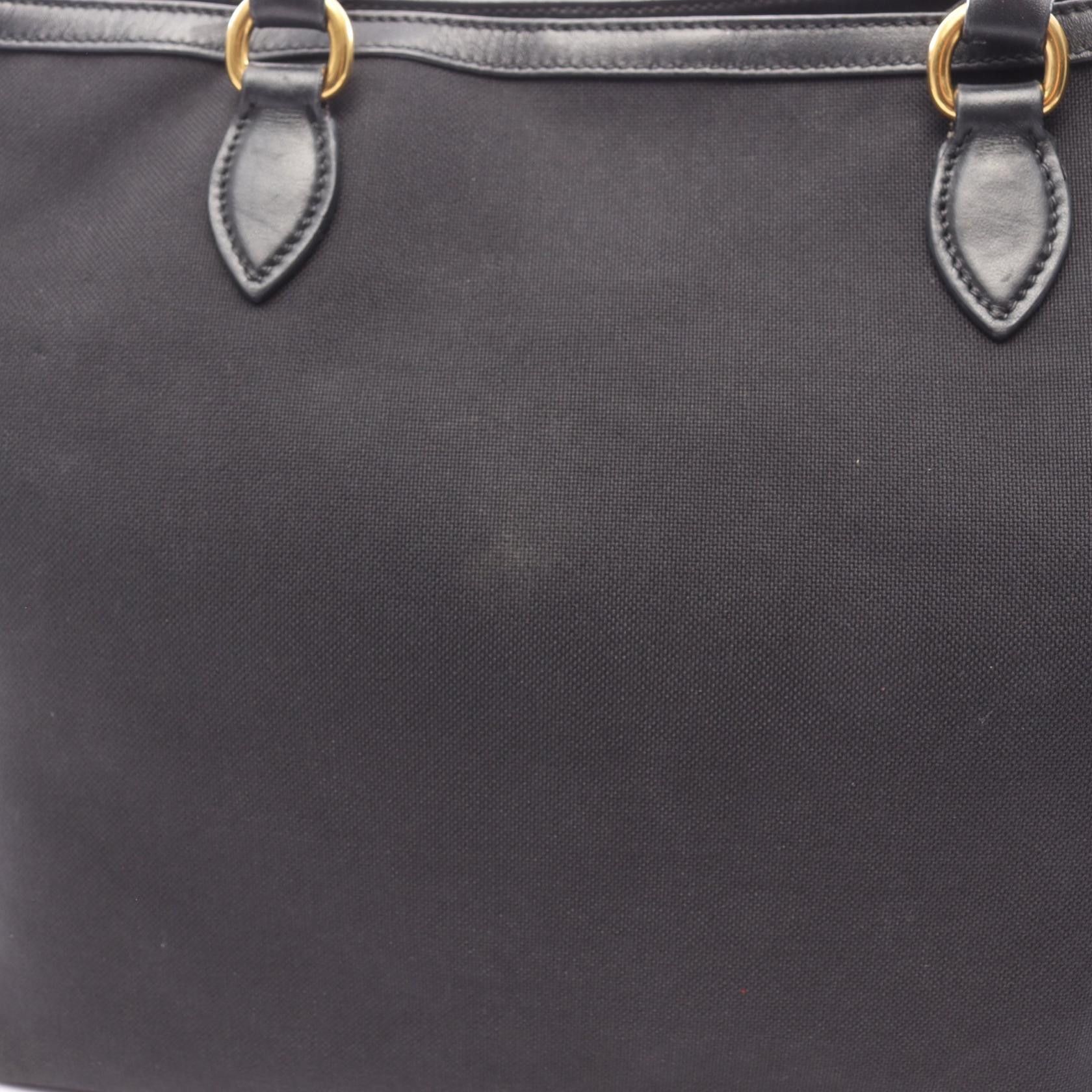 Prada Prada Prada LOGO JACQUARD Tote Bag Textile Tote Bag DUTY FREE for USA Size ONE SIZE - 6 Thumbnail