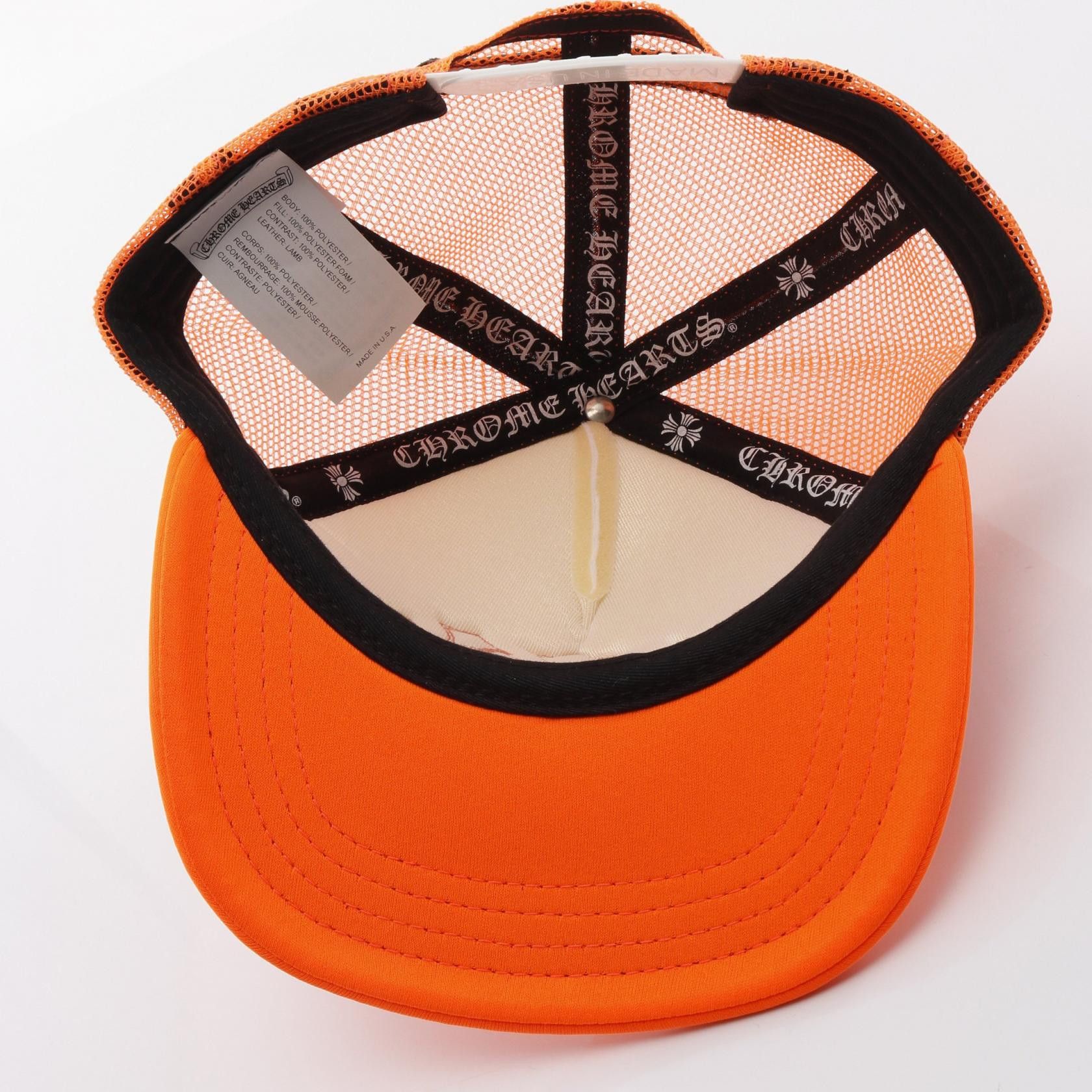 Chrome Hearts Chrome Hearts Chrome Hearts Trucker Cemetery Cross Patch Polyester Cap Textile Hats DUTY FREE for USA Size ONE SIZE - 3 Thumbnail