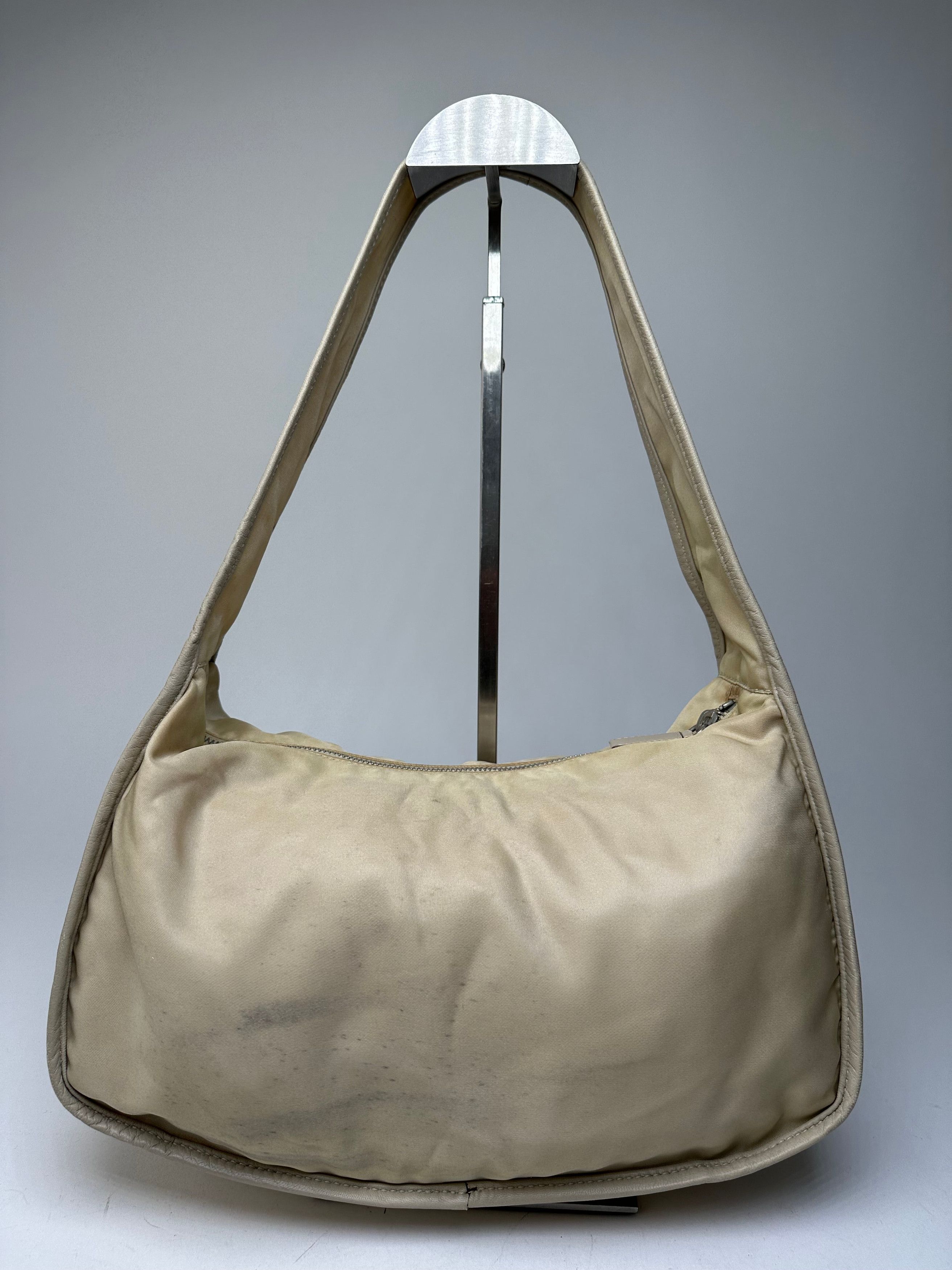 Prada Vintage Shoulder Bag Tessuto Lino Size ONE SIZE - 2 Thumbnail