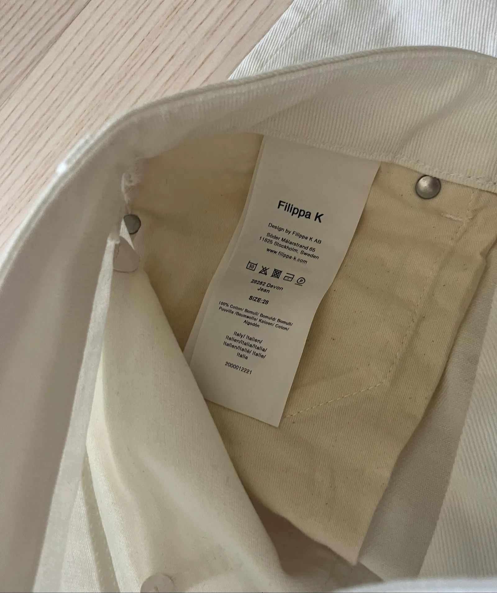 Filippa K Filippa K Devon Jeans Jeans Size 28" / US 6 / IT 42 - 3 Thumbnail