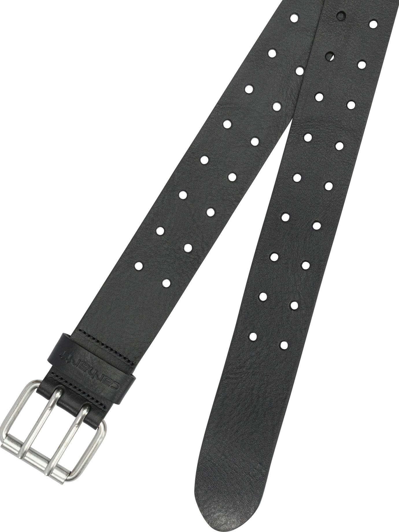 Carhartt Wip Double Script Leather Belt Size ONE SIZE - 2 Thumbnail