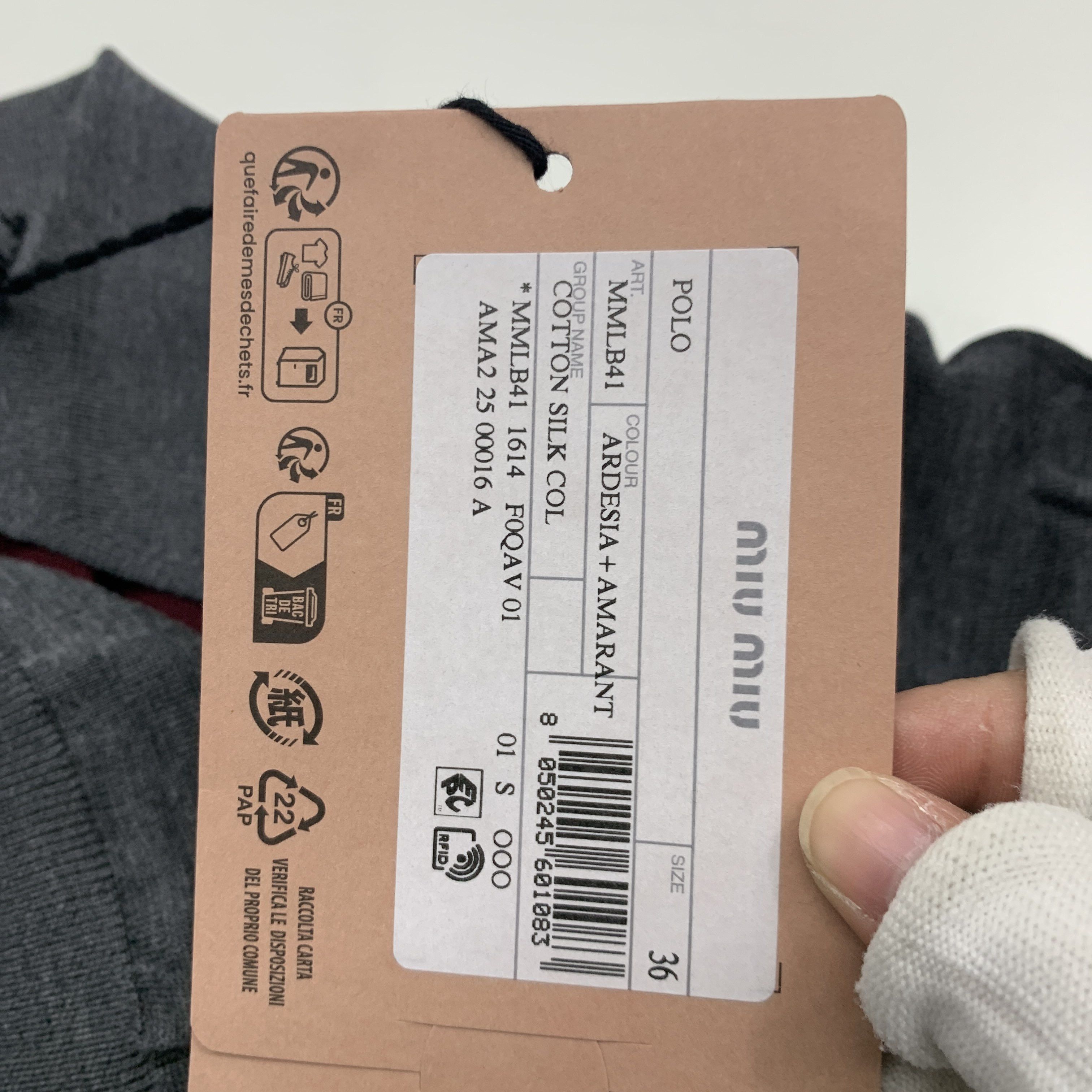 Miu Miu Miu Miu Colorblock Zip Polo Size 36 Size XS / US 0-2 / IT 36-38 - 5 Thumbnail