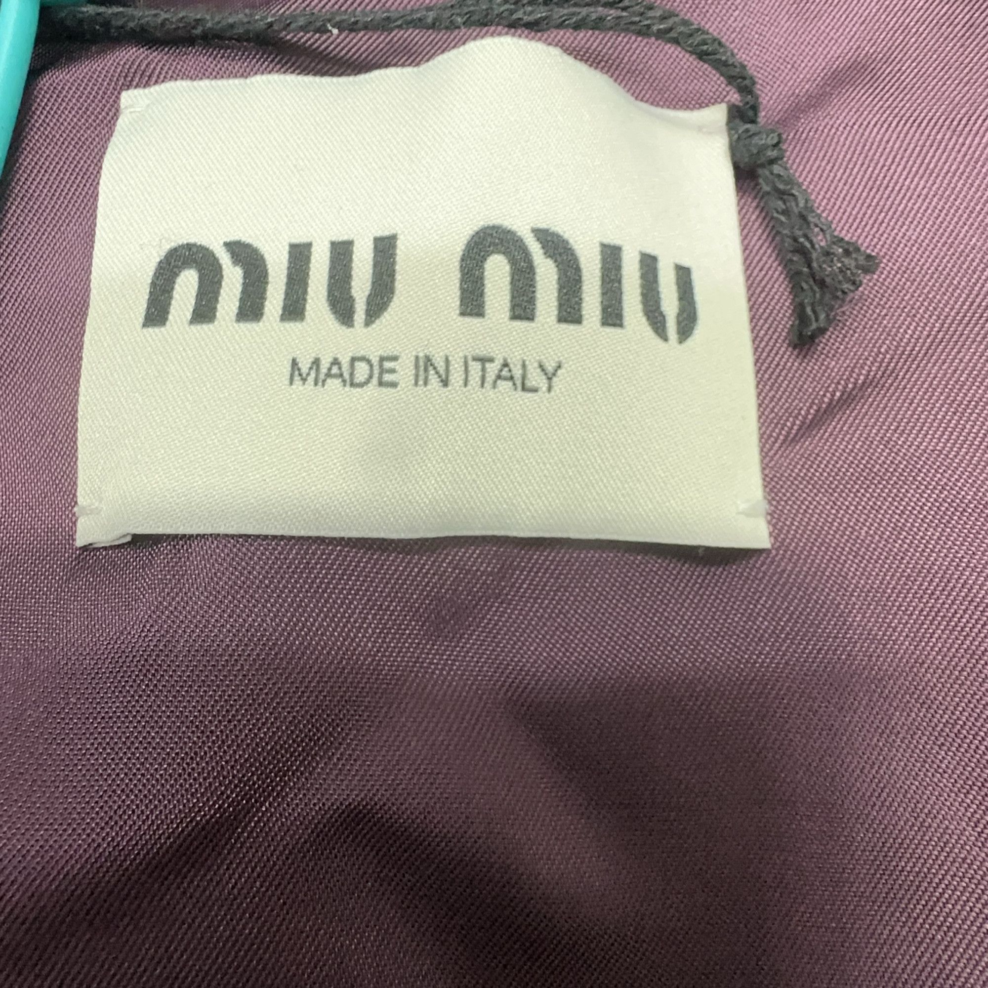 Miu Miu Miu Miu Zip Front Jacket Size 36 Size XS / US 0-2 / IT 36-38 - 3 Thumbnail