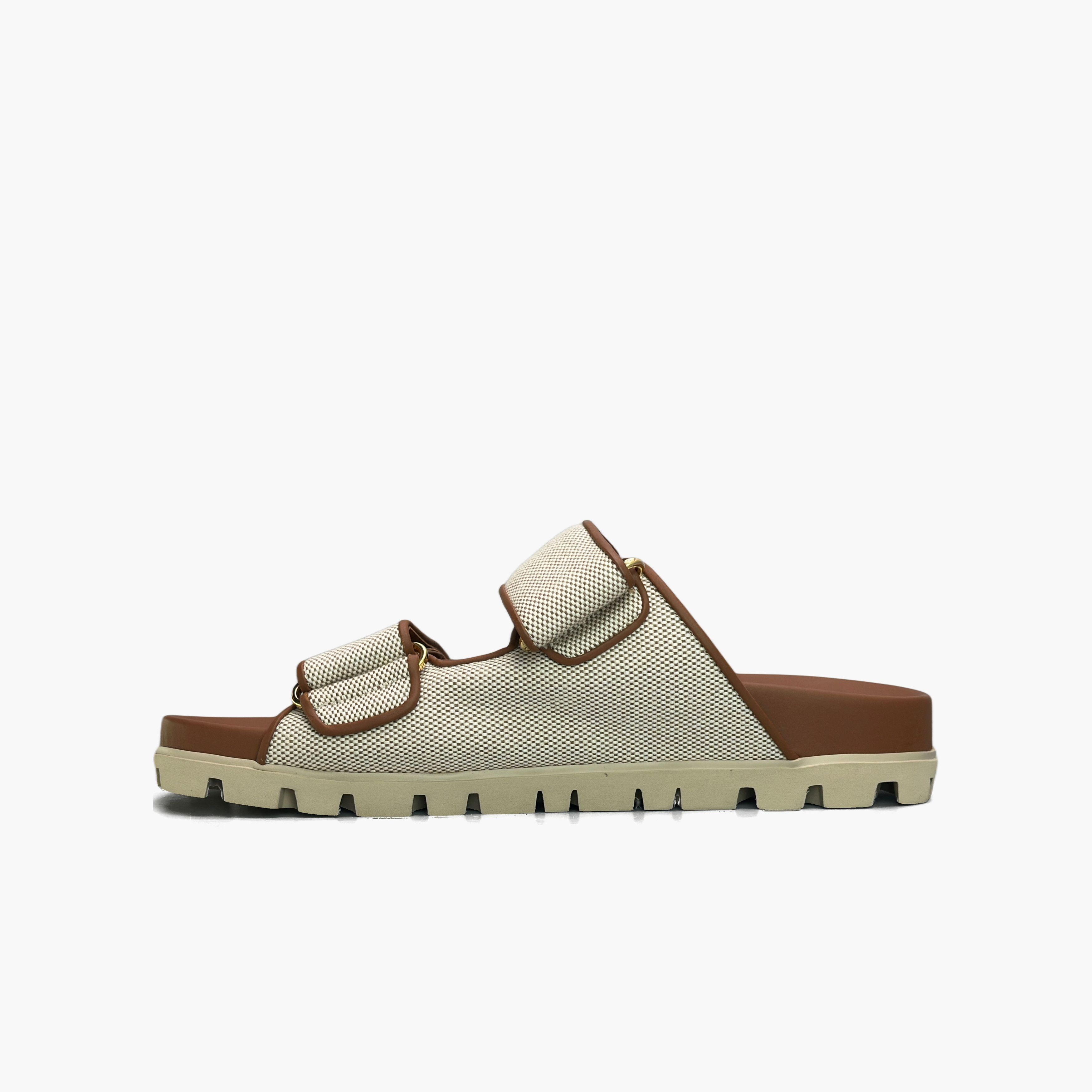 Miu Miu Miu Miu Canvas Sandals Size 39 Size US 9 / IT 39 - 3 Thumbnail