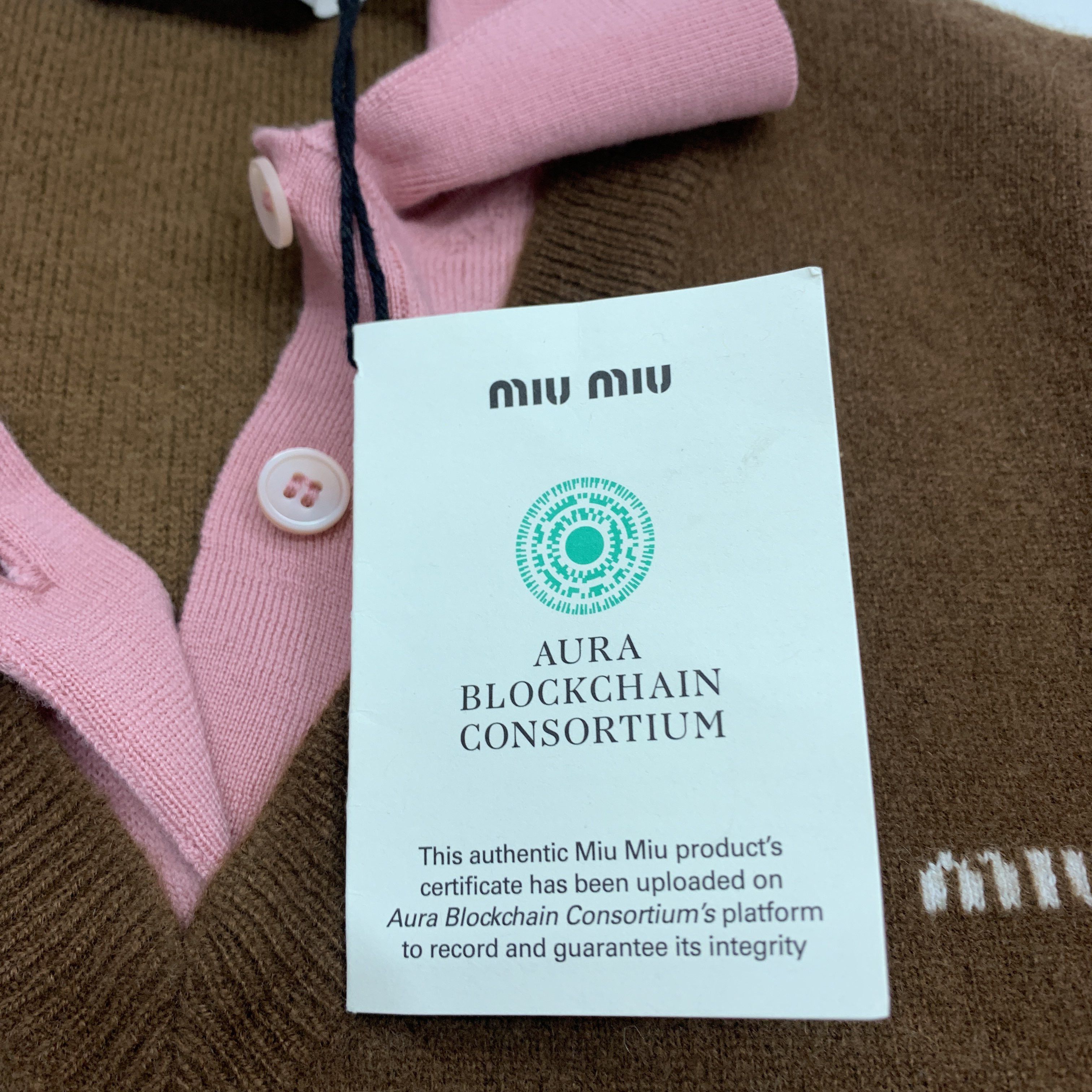 Miu Miu Miu Miu Cashmere Knit Polo Sweater Size 38 Size XS / US 0-2 / IT 36-38 - 5 Thumbnail