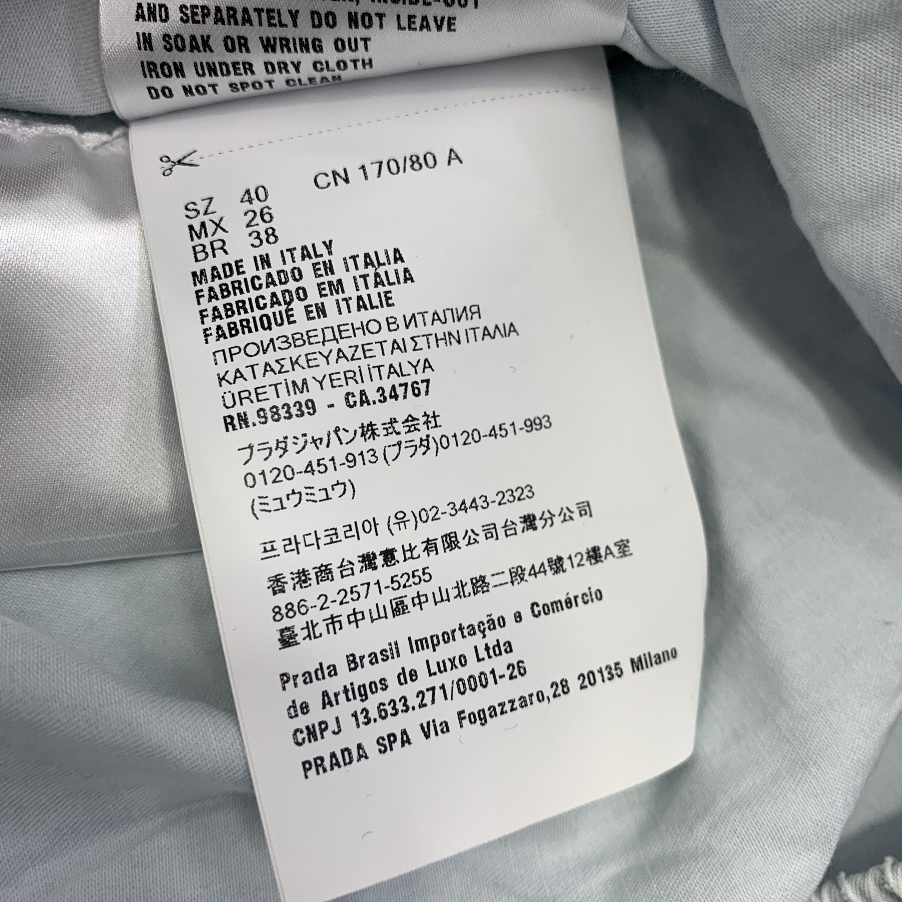 Miu Miu Miu Miu Cotton Logo Zip Jacket Size 40 Size S / US 4 / IT 40 - 3 Thumbnail