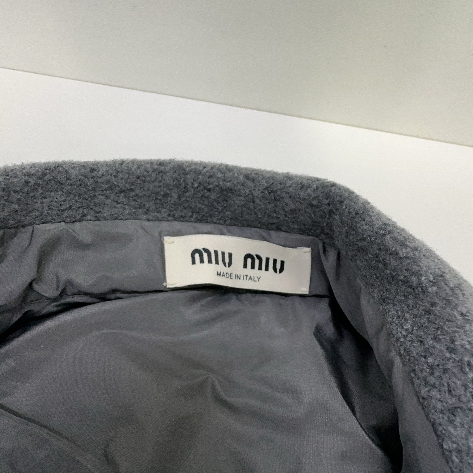 Miu Miu Miu Miu Logo Button Up Shirt Size 36 Size XS / US 0-2 / IT 36-38 - 3 Thumbnail
