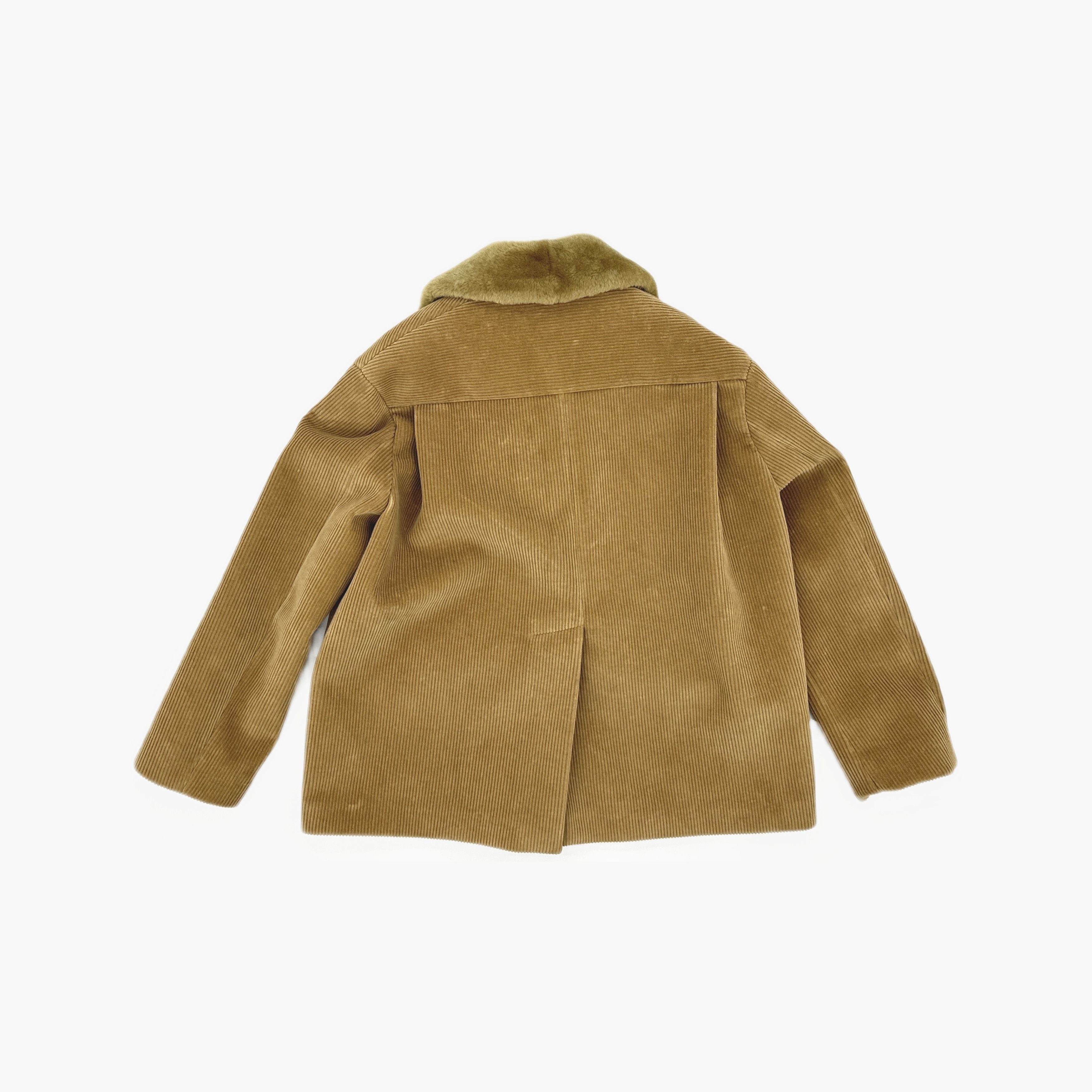 Miu Miu Miu Miu Corduroy Faux Fur Collar Jacket Size 40 Size S / US 4 / IT 40 - 2 Thumbnail