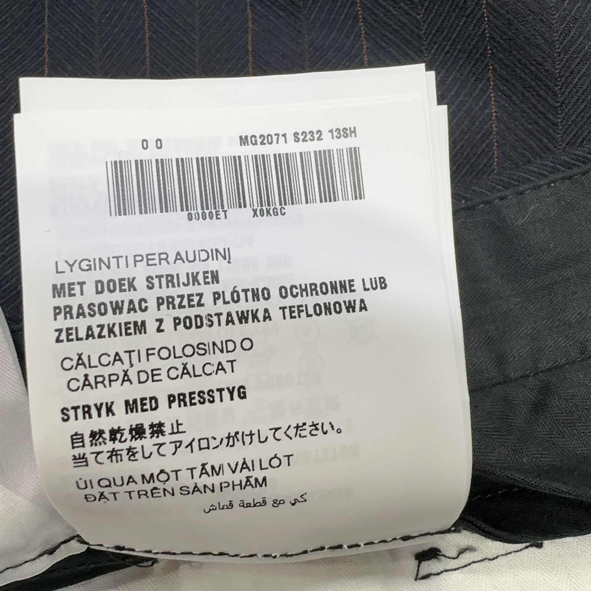 Miu Miu Miu Miu Pinstripe Mini Skirt IT 38 Size 26" / US 2 / IT 38 - 6 Thumbnail