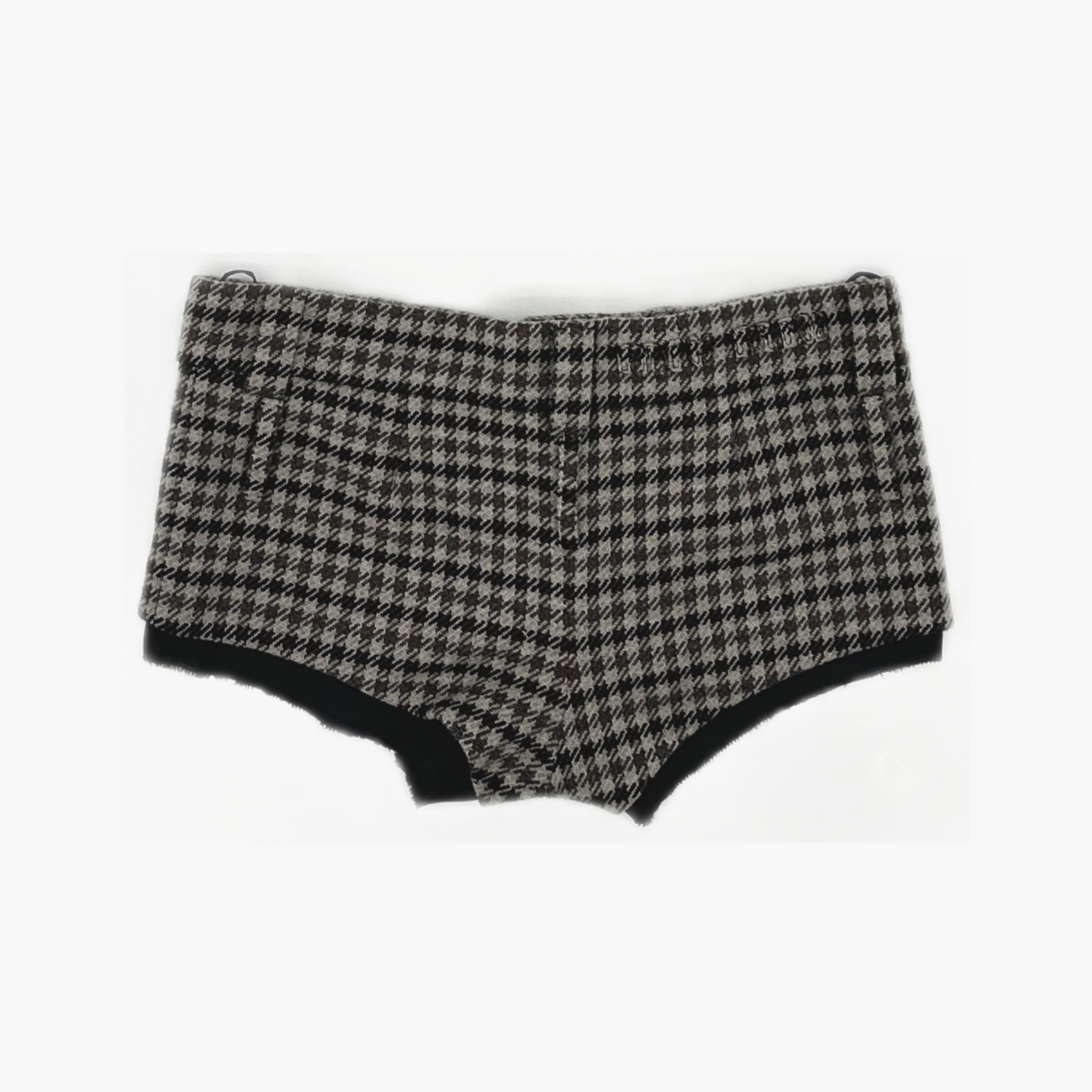 Miu Miu Miu Miu Houndstooth Check Shorts Size 38 Size 26" / US 2 / IT 38 - 2 Thumbnail