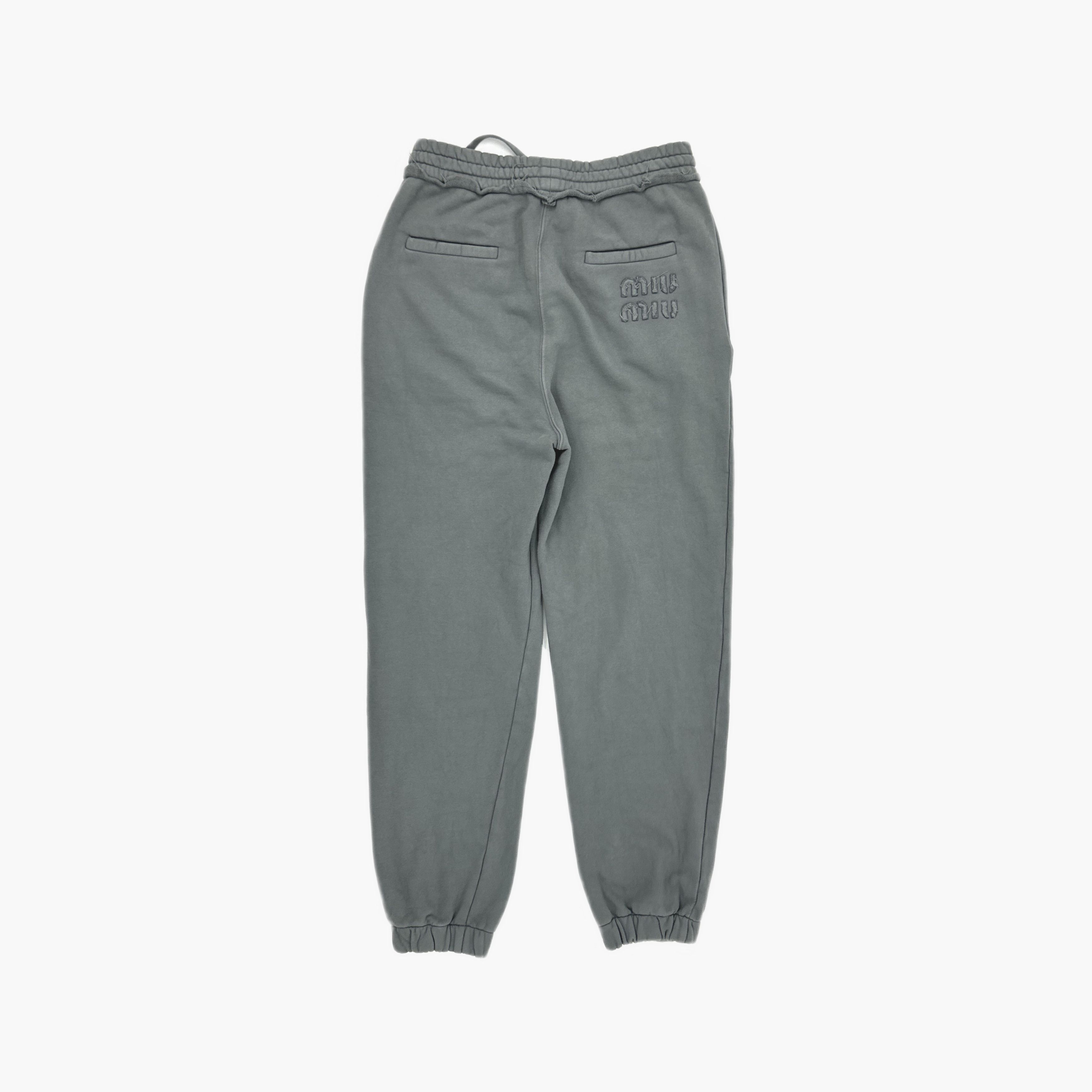 Miu Miu Miu Miu Logo Sweatpants Size 40 Size 27" / US 4 / IT 40 - 2 Thumbnail